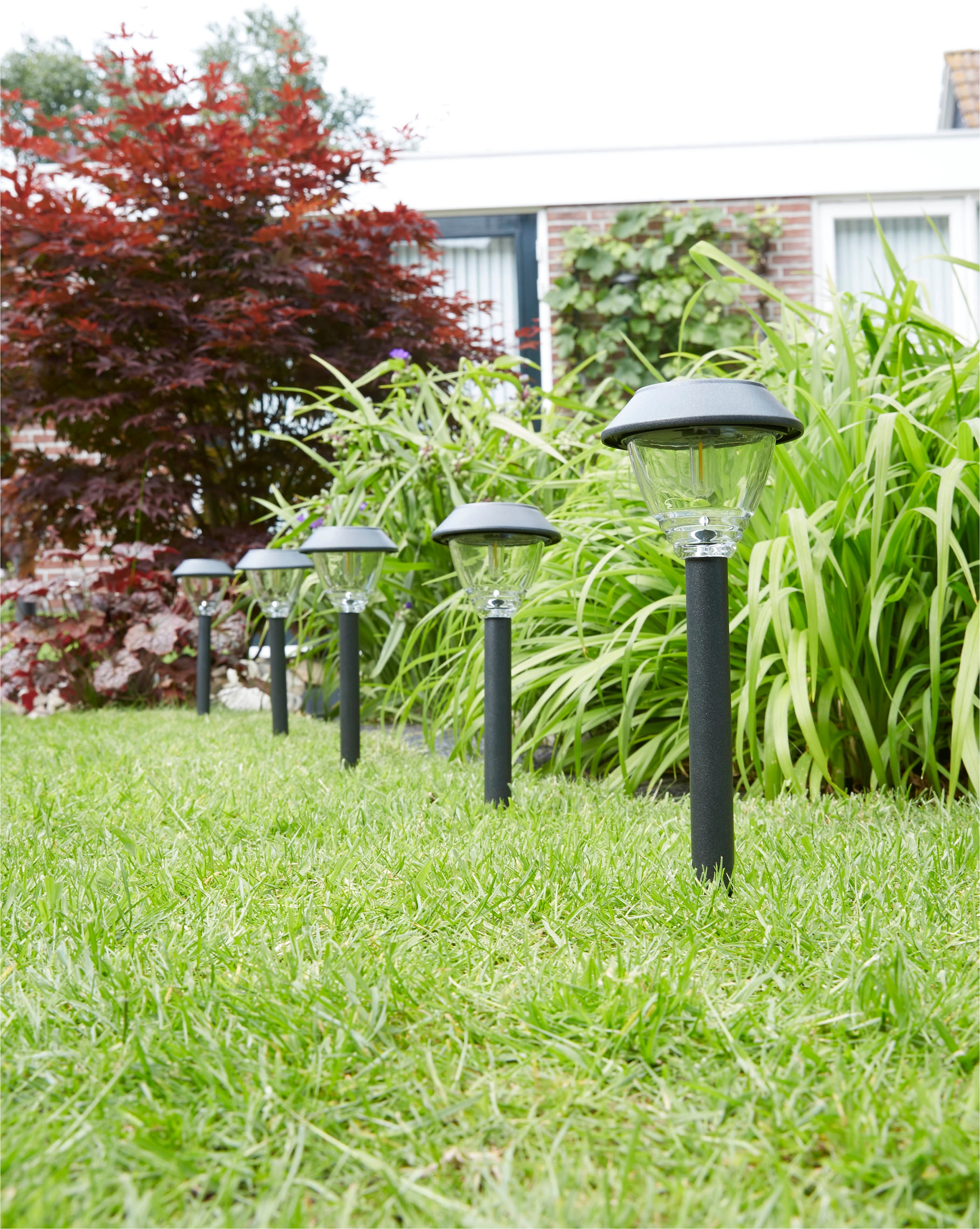 LUXFORM Gartenleuchte »Solar-Gartenlampe - Kodiak - 2 St - 5 Lumen - LED«, günstig online kaufen