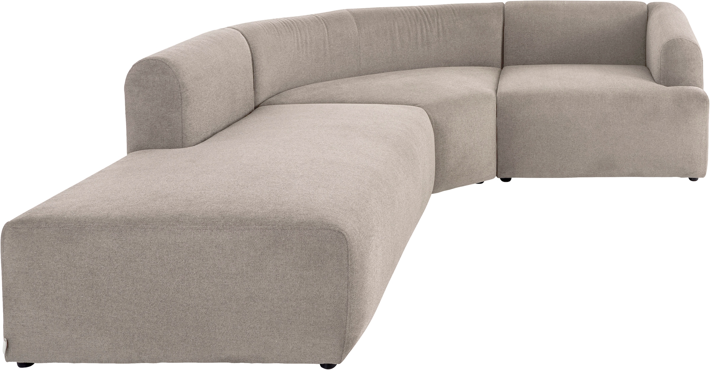 LeGer Home by Lena Gercke Ecksofa »LYZA L-Form links/rechts, Modularsofa, Maße B/T/H: 211/267/74 cm«, als Modul oder separat verwendbar, für individuelle Zusammenstellung