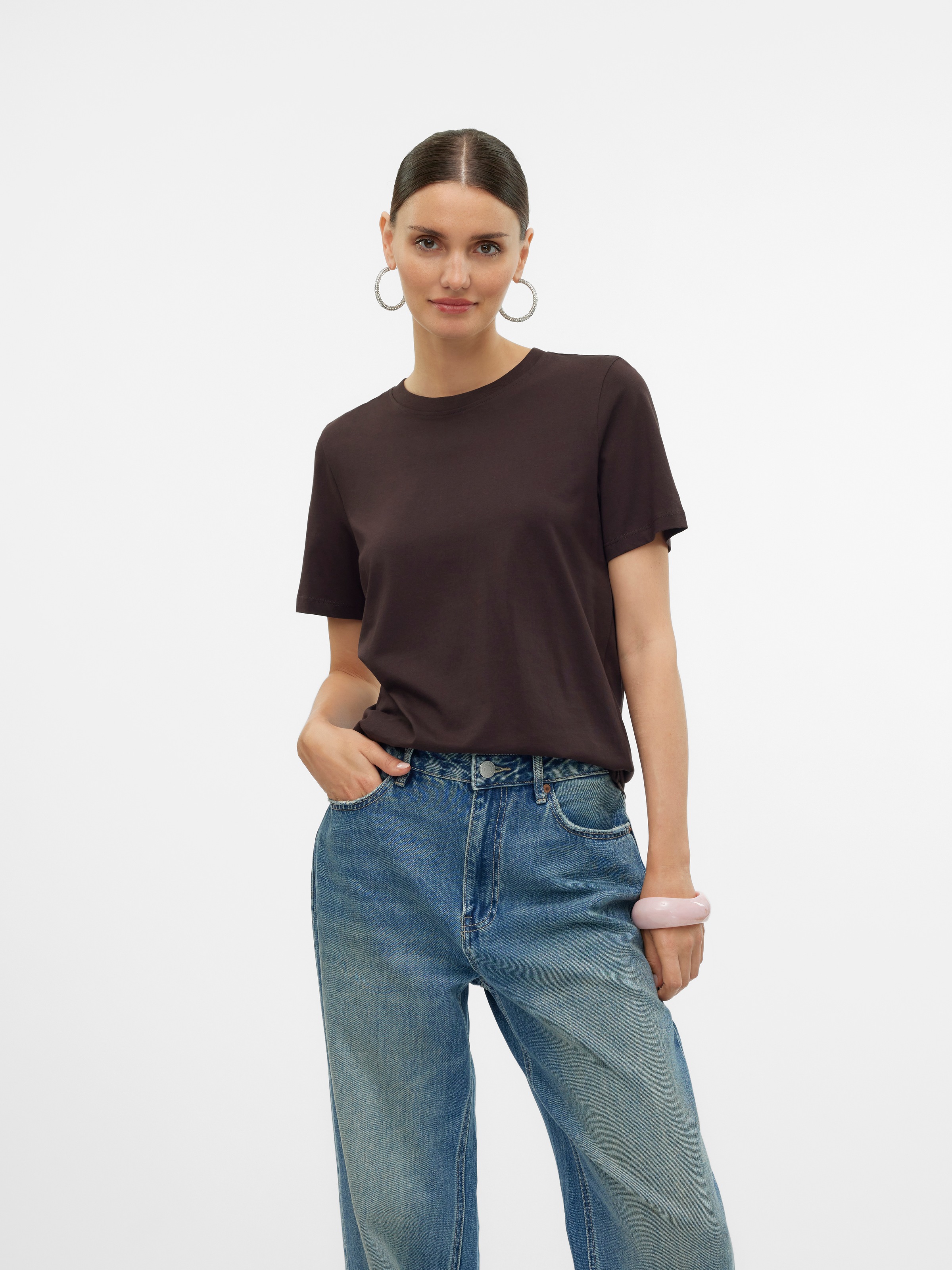 Vero Moda Kurzarmshirt »VMPAULINA SS T-SHIRT GA JRS NOOS«