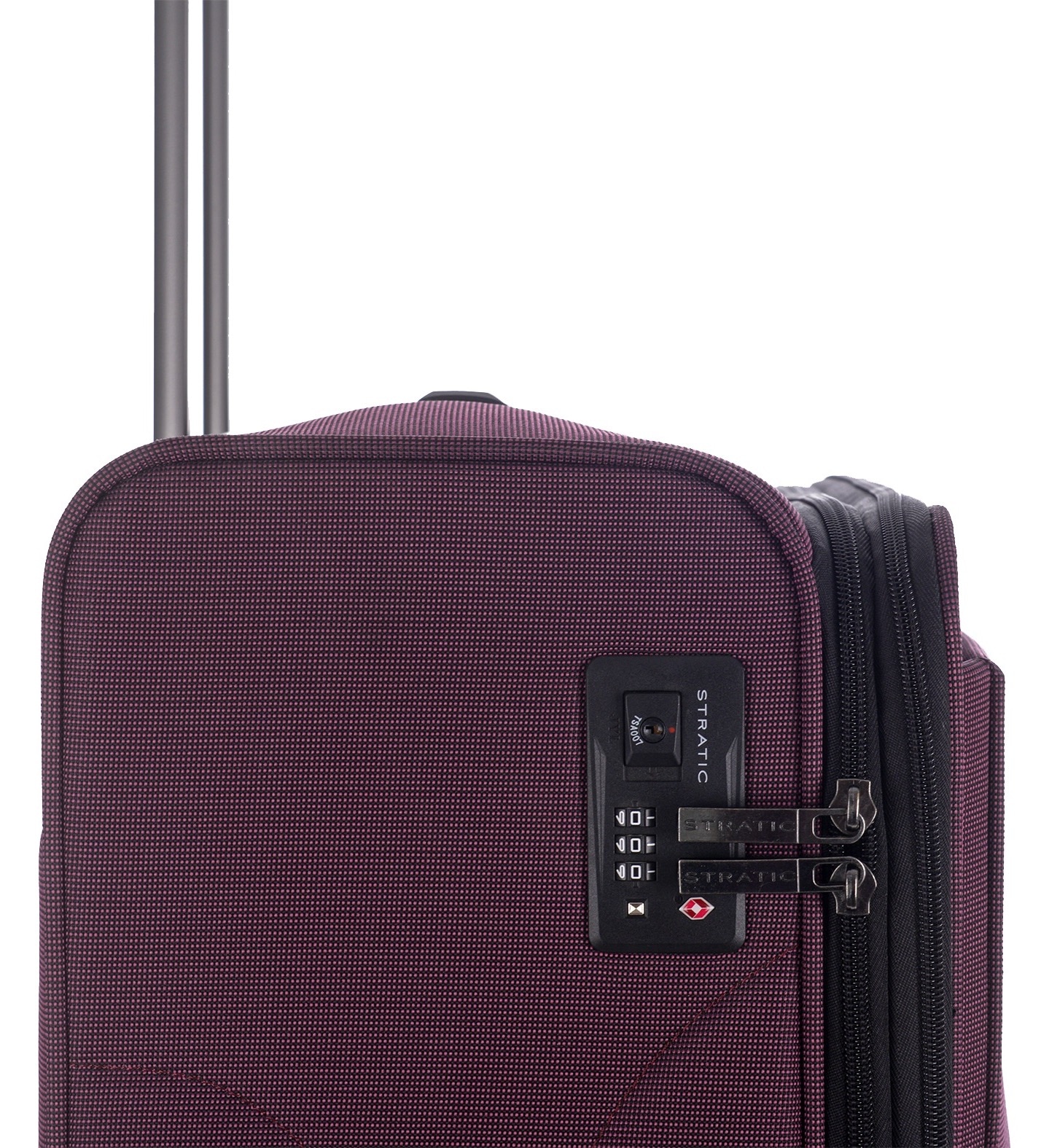 Stratic Trolley »BENDIGO LIGHT+ Koffer L«, (1 St.), 4 Rollen, Weichschalenkoffer Trolley TSA-Zahlenschloss STRATIC CONNECT NFC-Chip