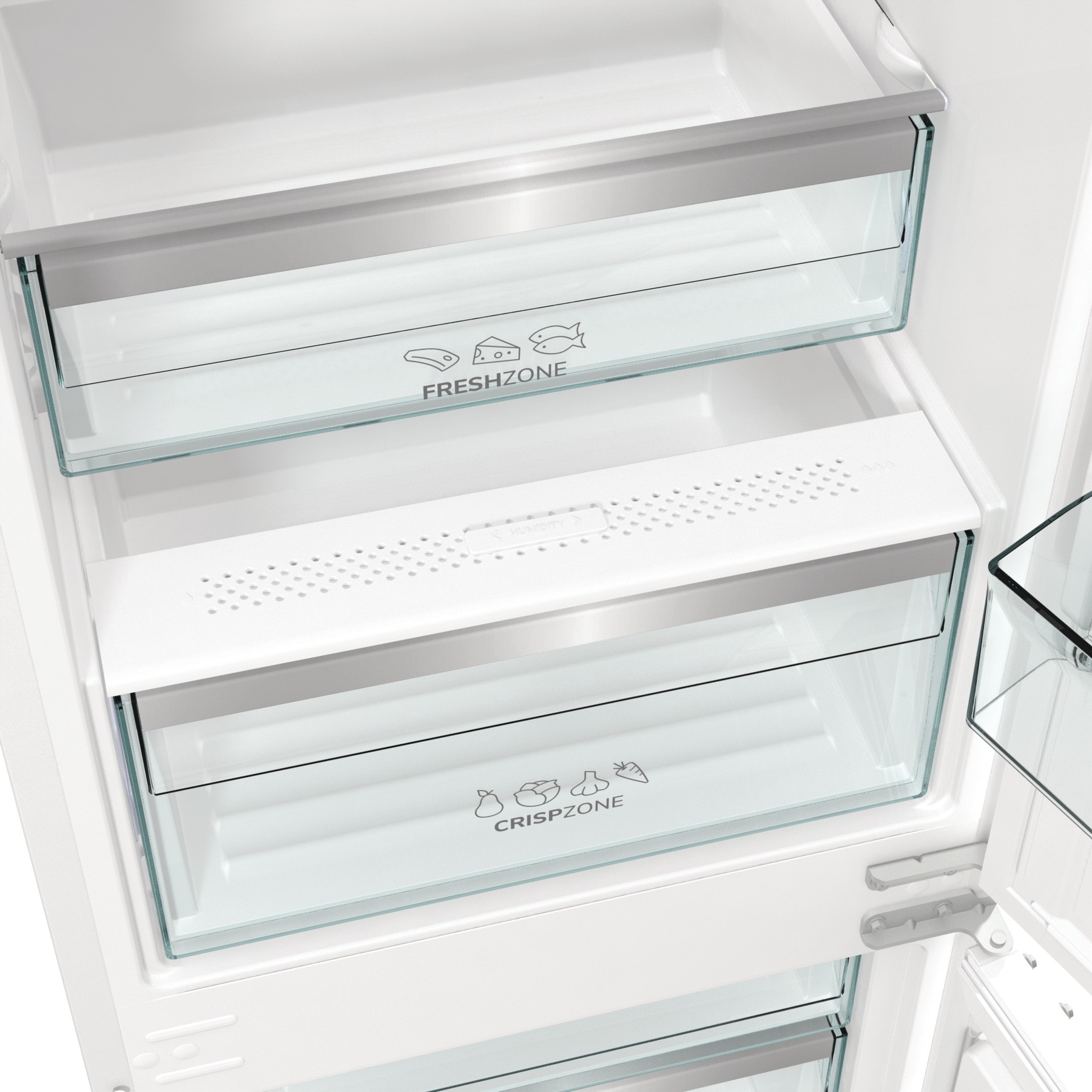 GORENJE Einbaukühlgefrierkombination »NRKI517D61WF« 177,2 cm hoch 54 cm breit