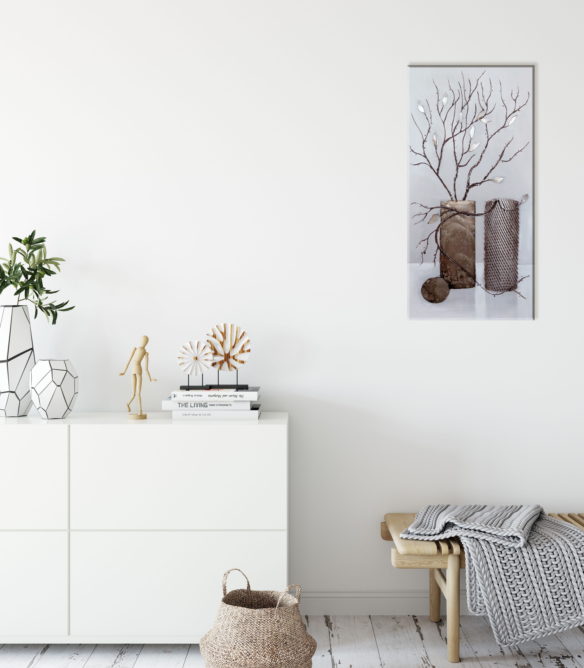 Bönninghoff Ölbild »Ölgemälde, Pflanzen«, (1 St.), handgefertigt günstig online kaufen