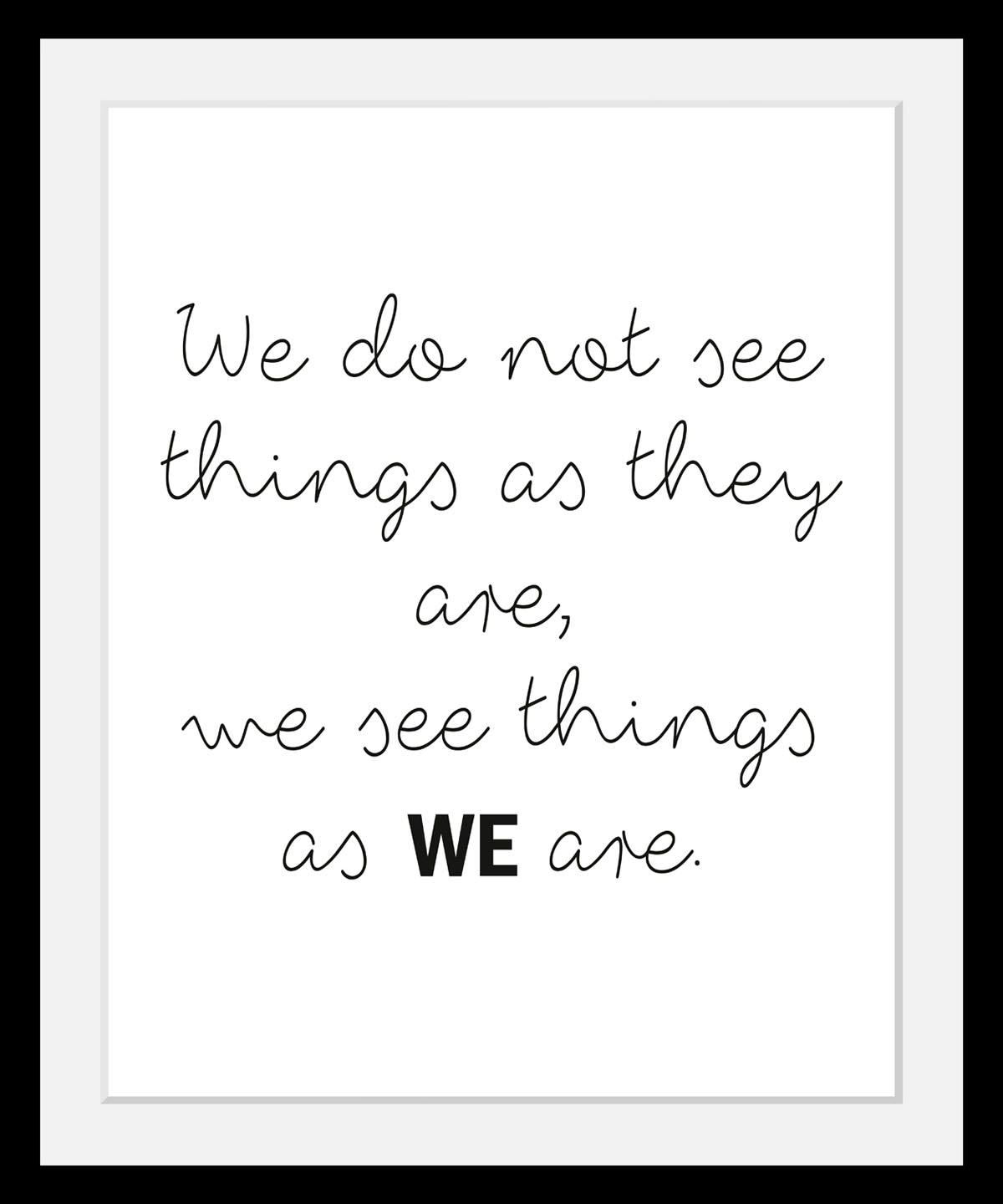 Bild QUEENCE "Weisheiten", bunt (farbe rahmen: schwarz, farbe bild(er): bunt), B:50cm H:70cm T:3cm