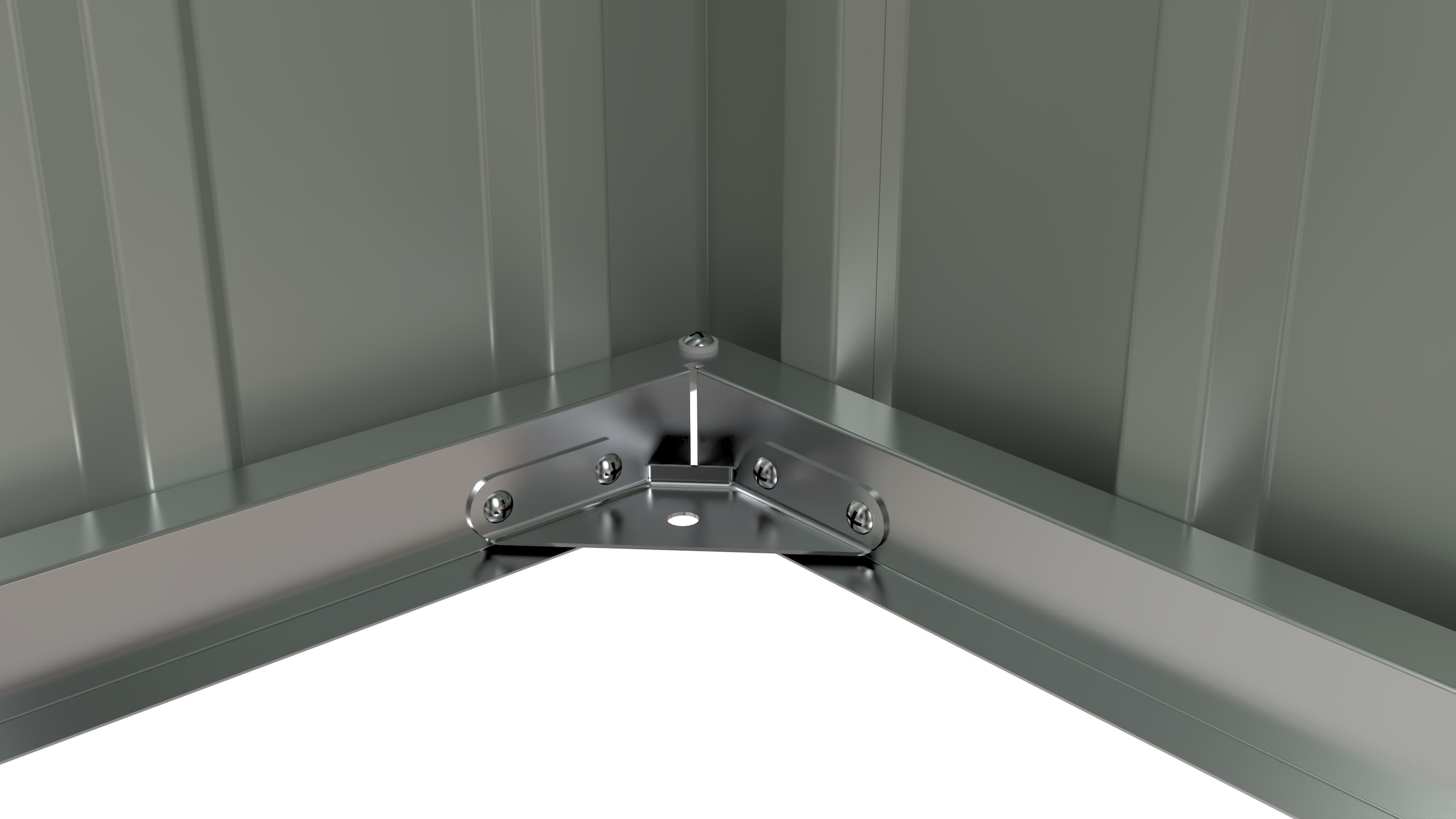 KONIFERA Mülltonnenbox »Fahrradbox aus Metall« BxTxH: 233x105x133 cm