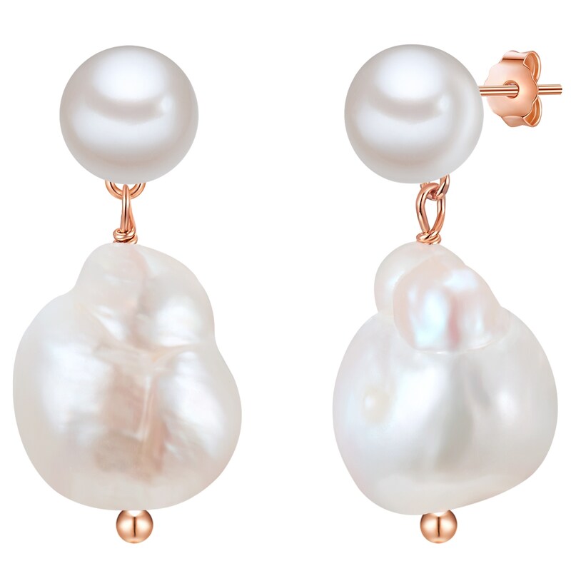 GLANZSTÜCKE MÜNCHEN Paar Ohrhänger »Set: GSM1533« aus Sterling silber weiß 23,7 Zarter Damen Ohrhänger