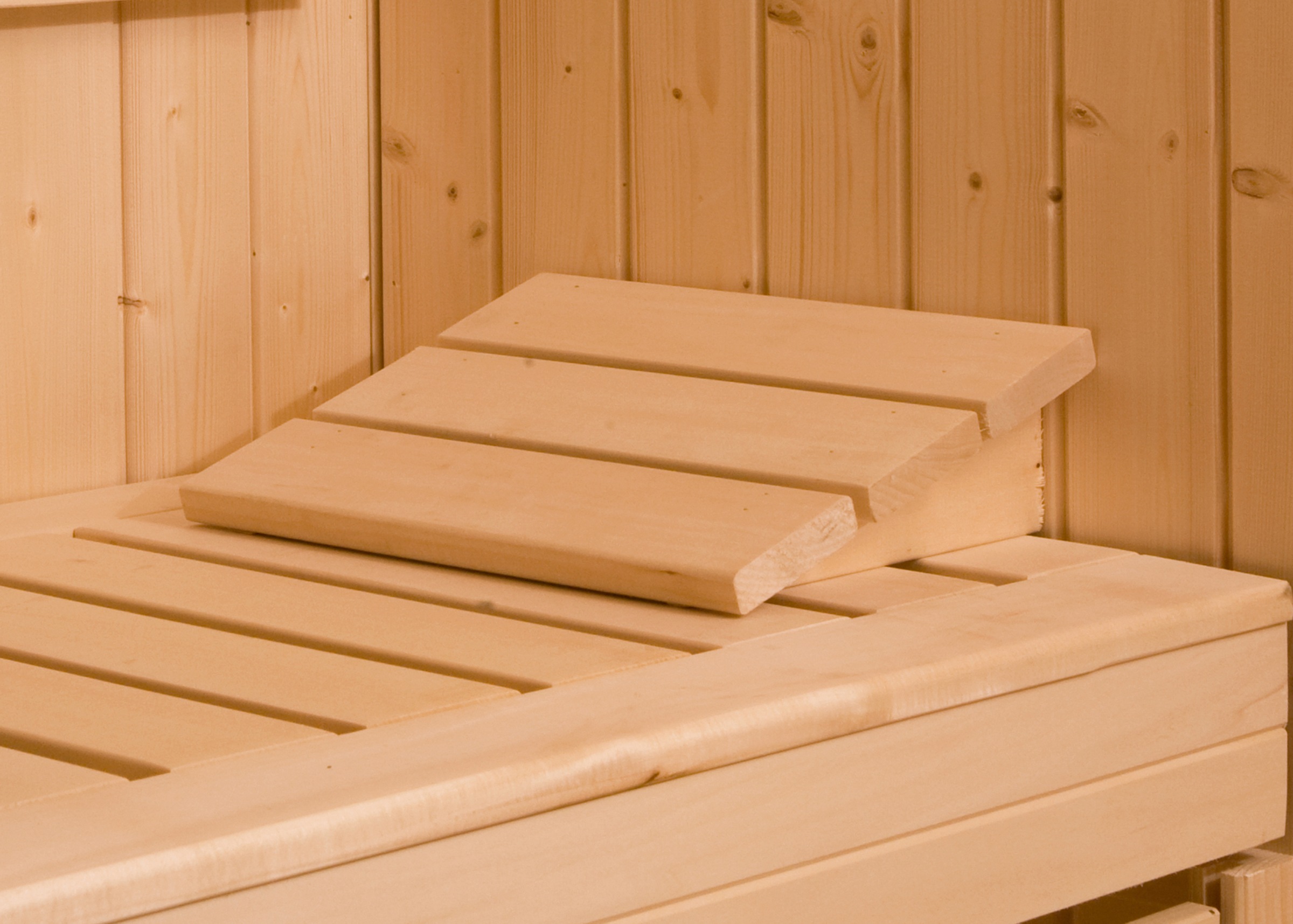 weka Sauna »Vaasa 2 Eck«, 7,5 kW Bio-Kombiofen mit ext. Steuerung