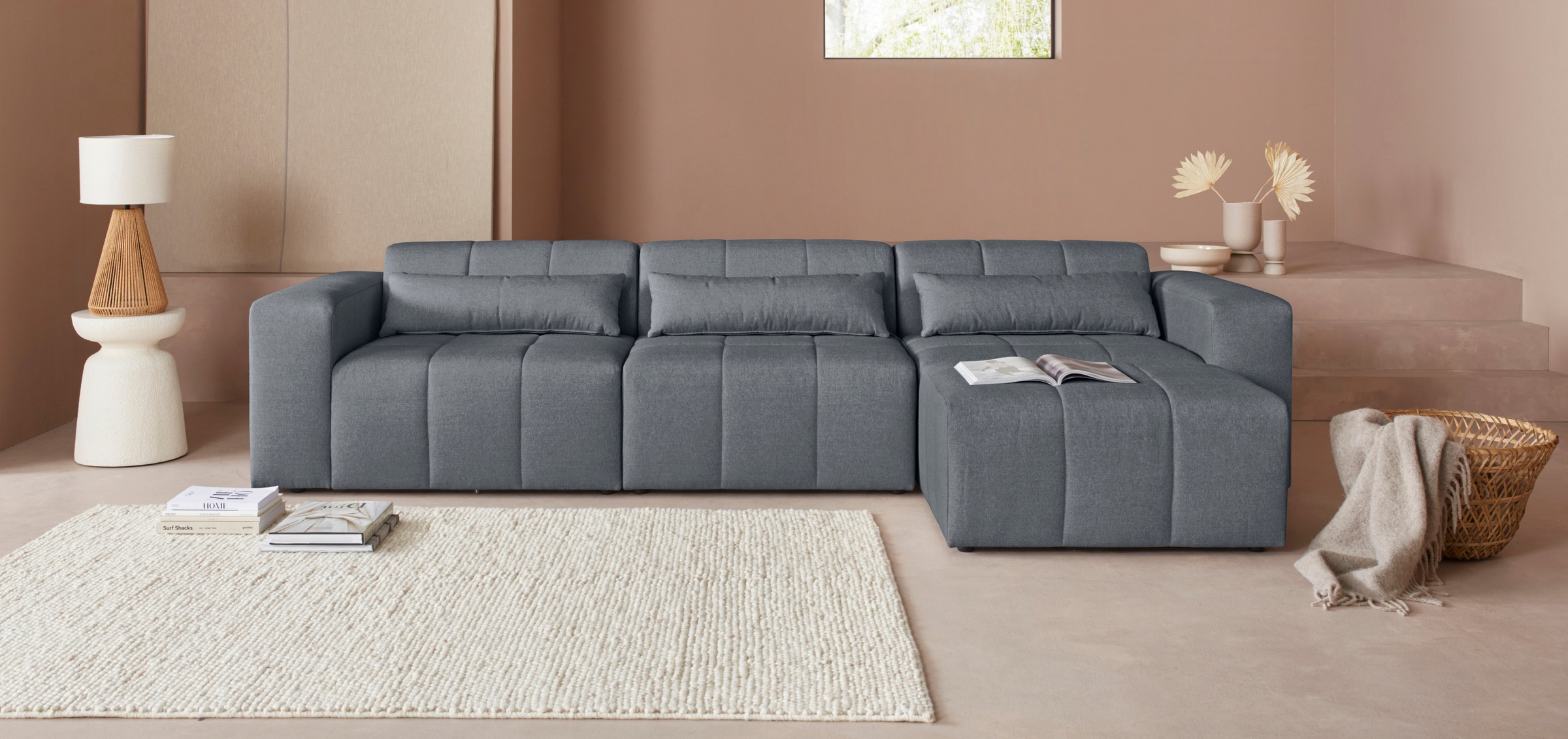 LeGer Home by Lena Gercke Ecksofa »Maileen L-Form«, Modulsofa, bestehend au günstig online kaufen