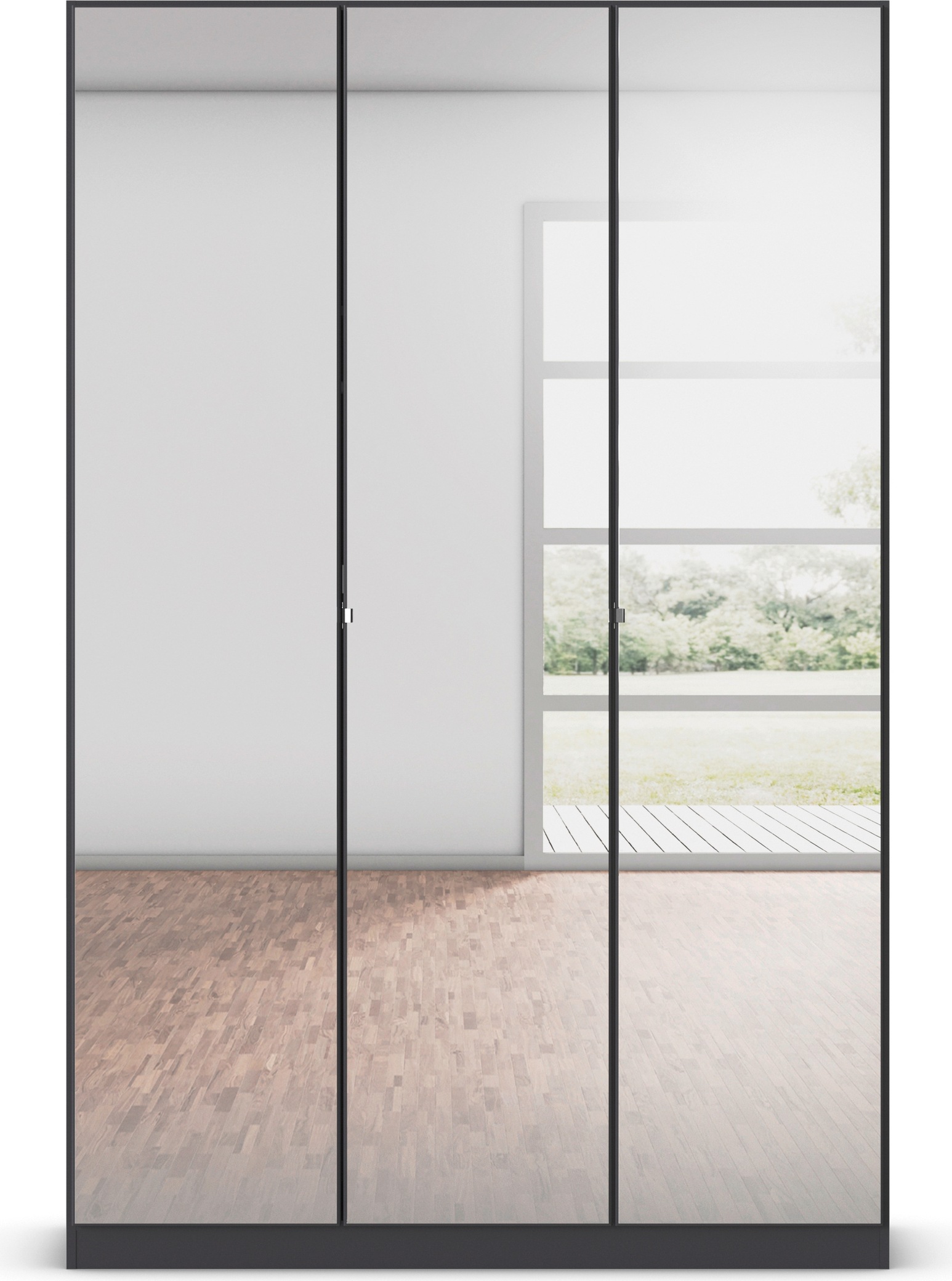 rauch Drehtürenschrank »Reflect« mit Spiegelfront, inkl. praktischer Innene günstig online kaufen