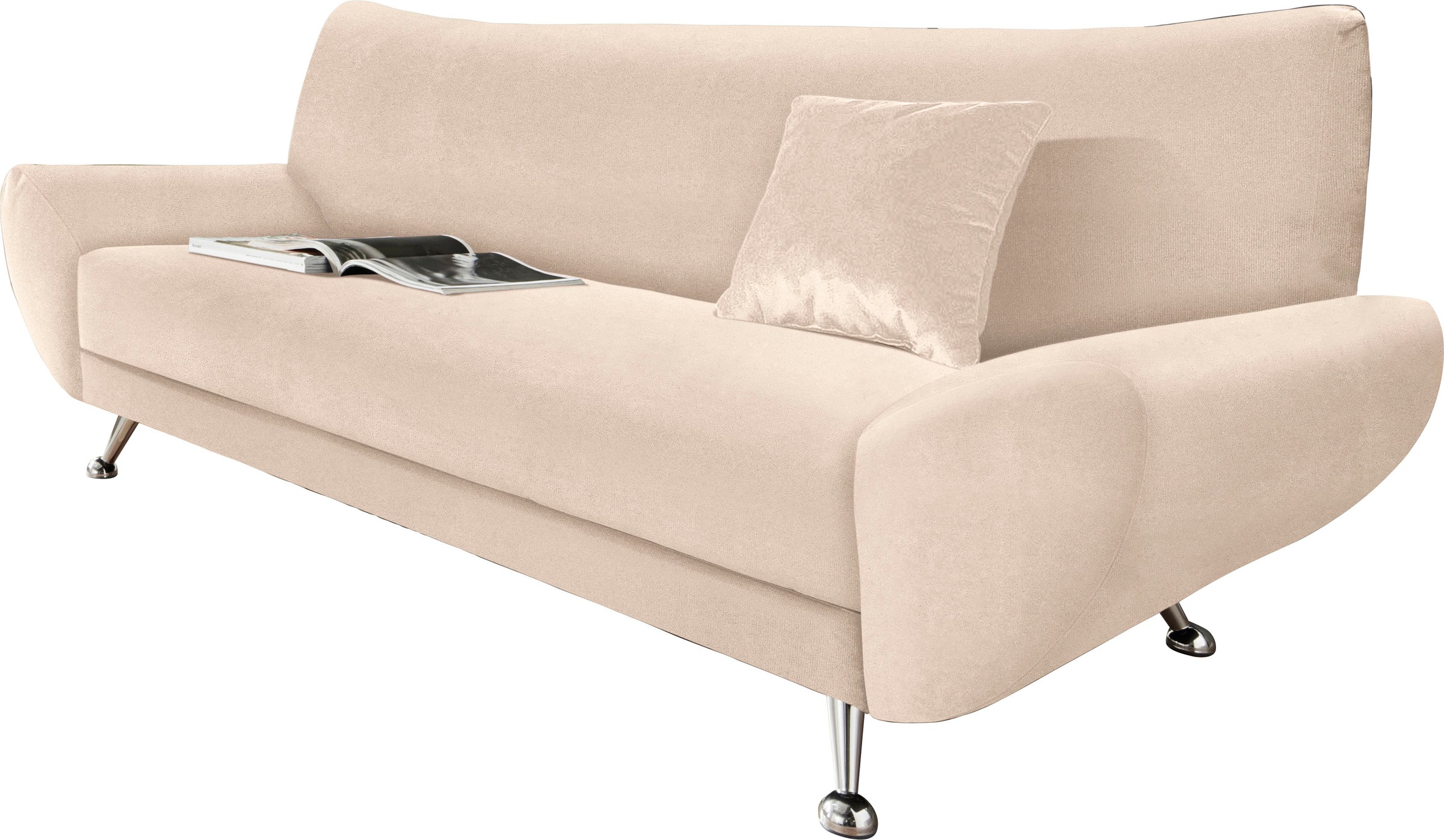 INOSIGN 3-Sitzer "Saltare elegant und komfortabel, toller Designfuß" günstig online kaufen