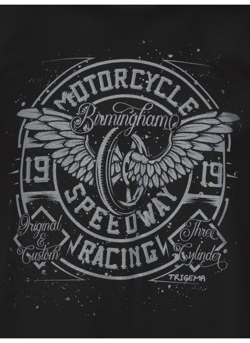 Trigema Trägertop »TRIGEMA Tanktop mit großem Motorrad-Print«, (1 tlg.)