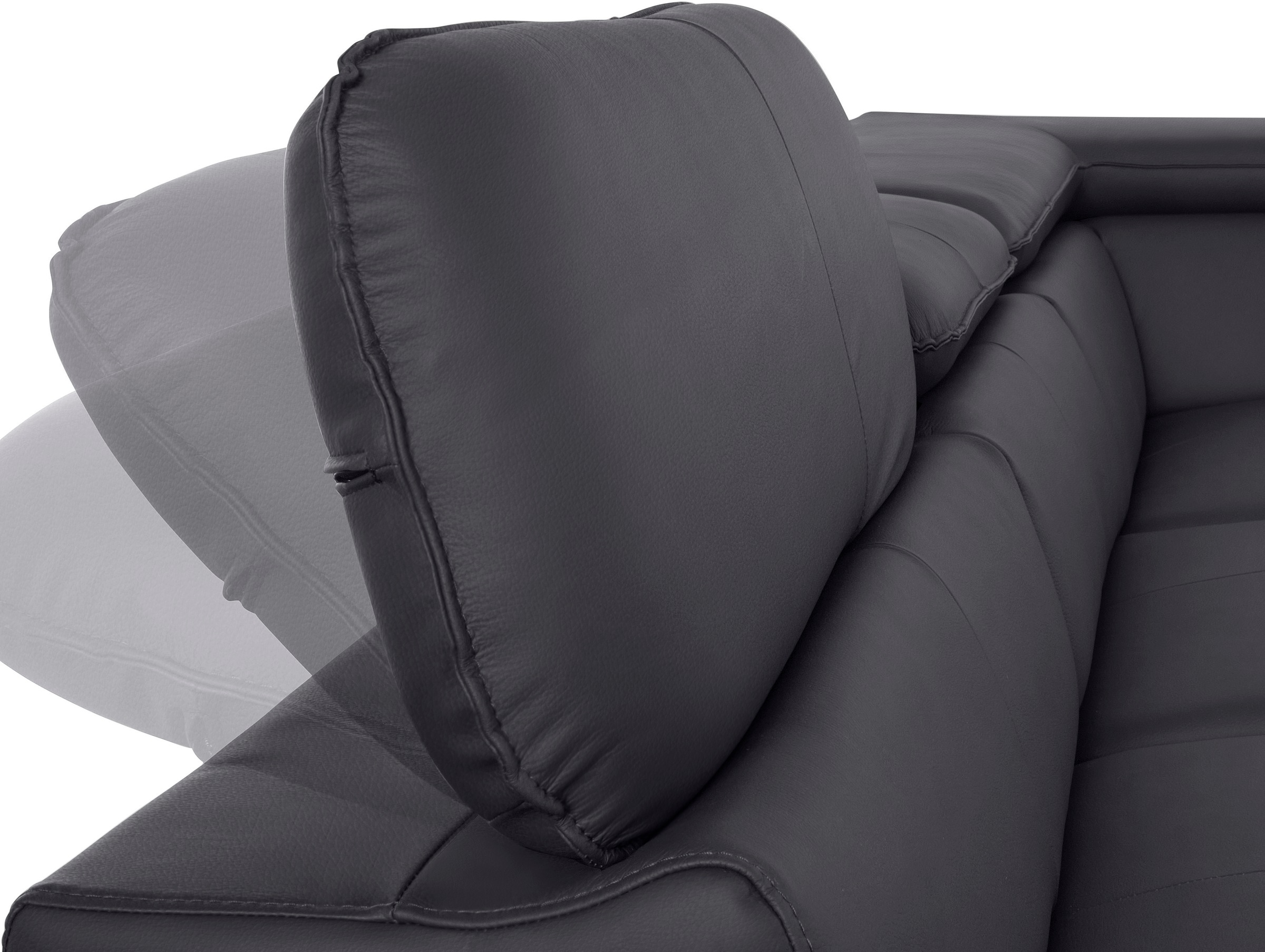 COTTA Ecksofa »Driver L-Form«, mit Kopfteilverstellung, wahlweise mit Bettfunktion & Bettkasten