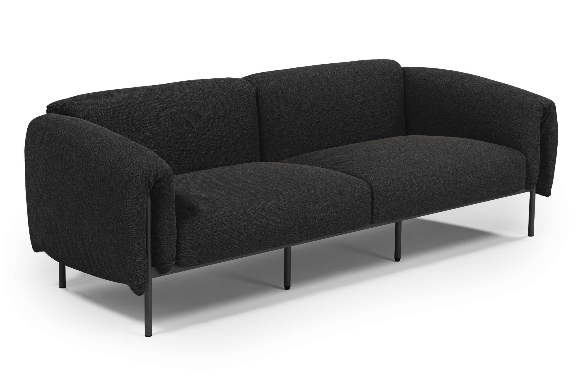 andas 3-Sitzer »Lumi«, Outdoor Gartensofa, wetterfeste Materialien, Breite 228 cm