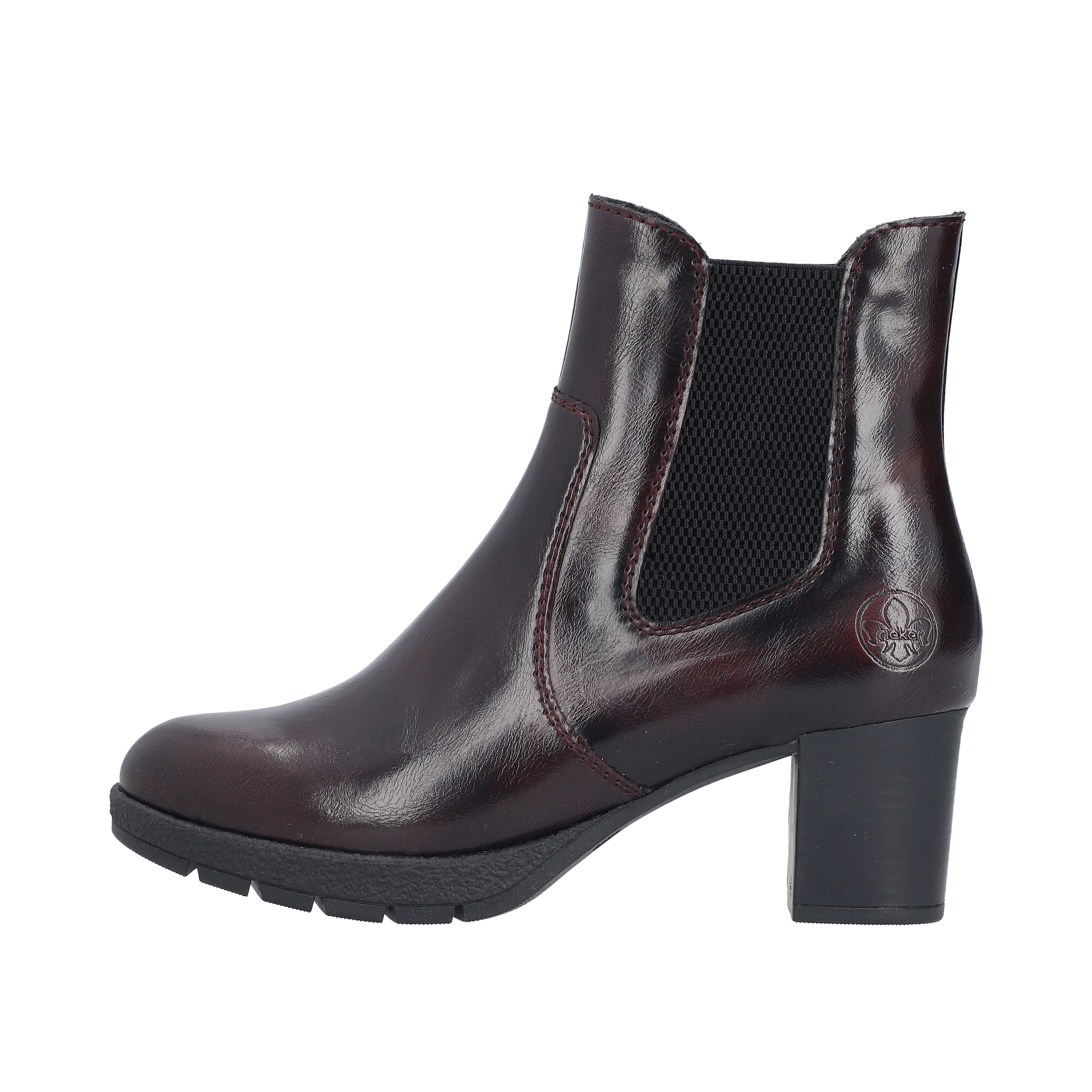 Rieker Chelseaboots  Stiefelette mit Stretch und Reißverschluss