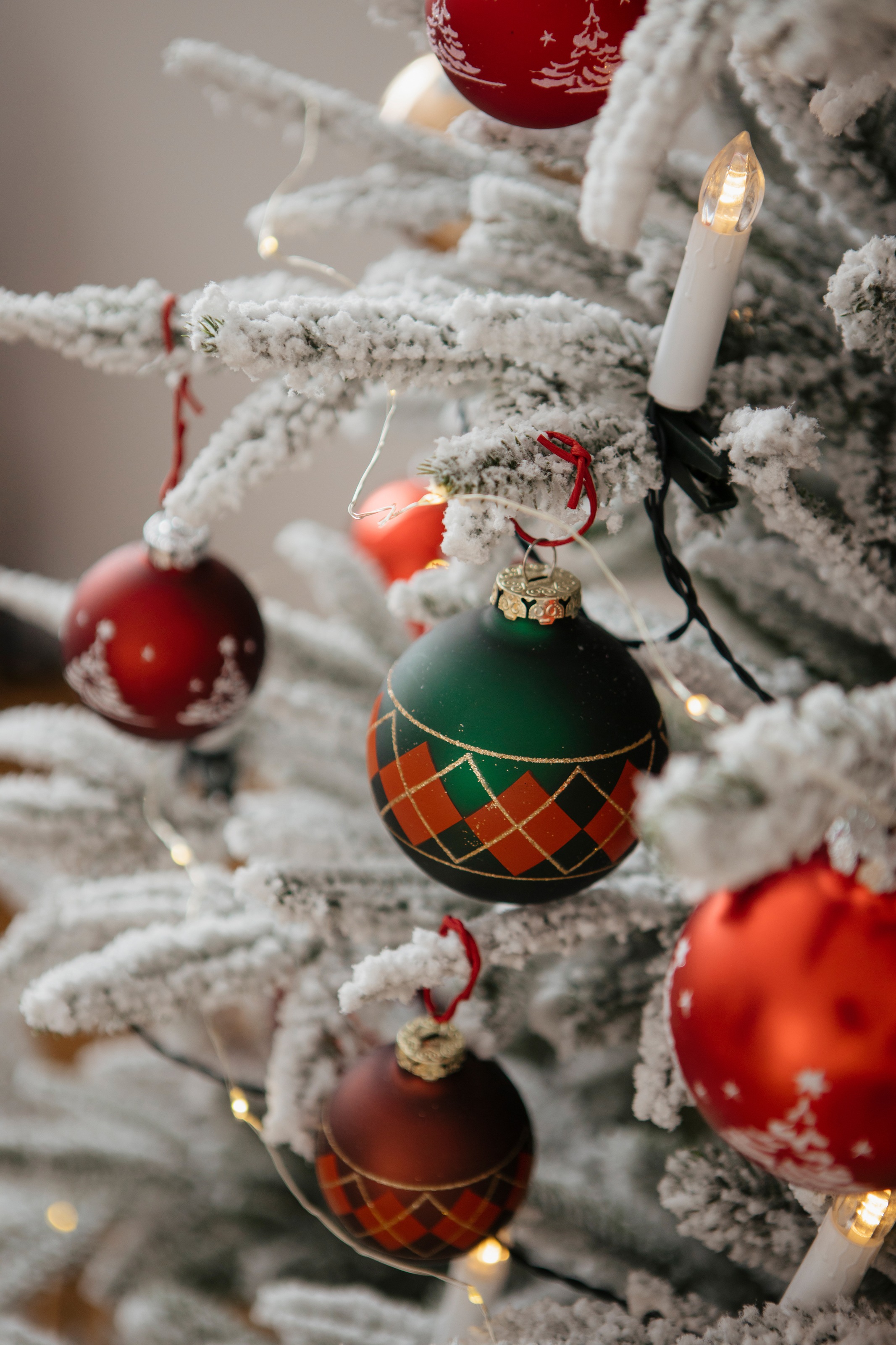 my home Künstlicher Weihnachtsbaum inkl. Christbaum, künstlicher bestellen mit Metallständer Edeltanne, online Schnee, Tannenbaum«, aussen, »Weihnachtsdeko