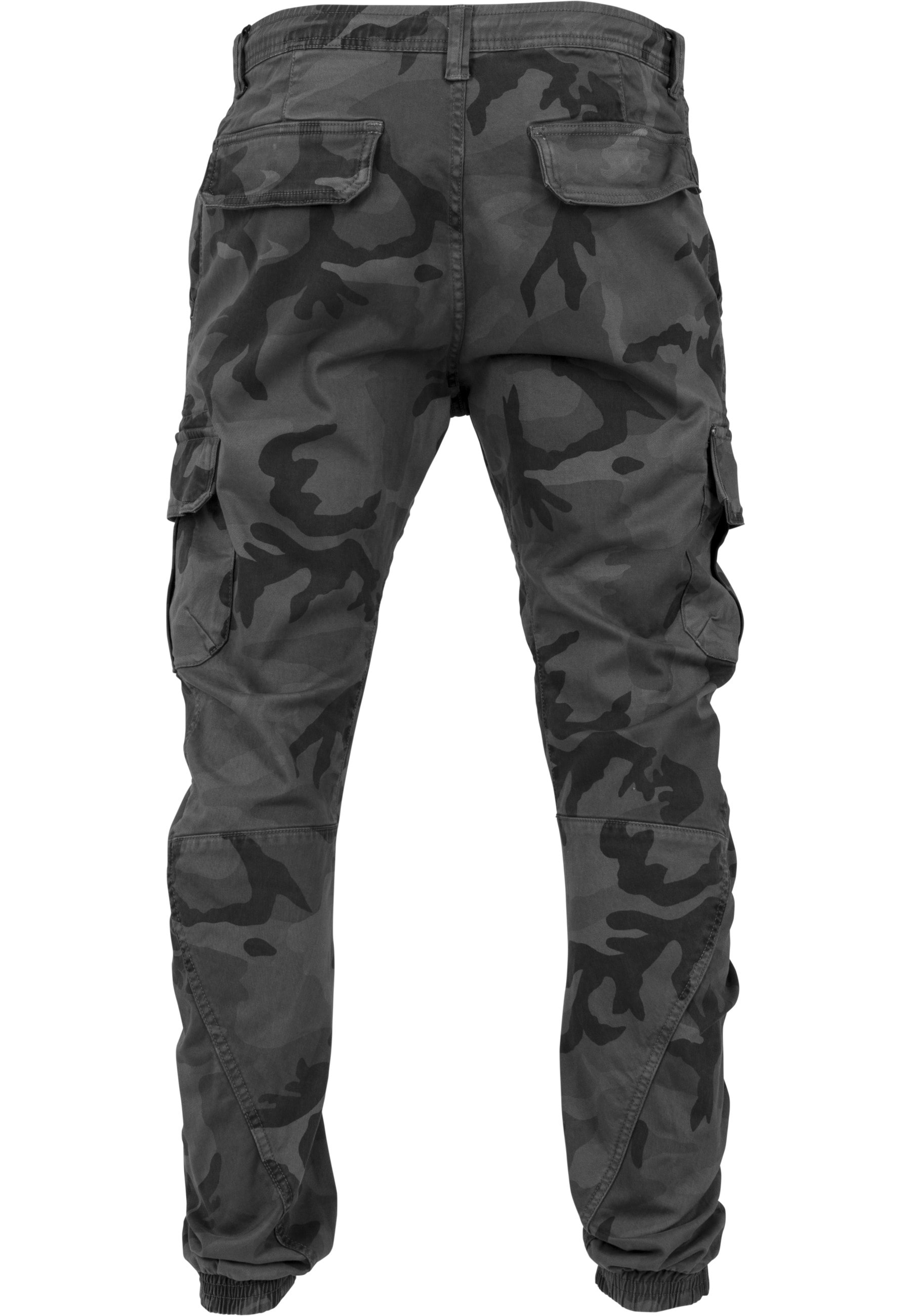 URBAN CLASSICS Cargohose »Urban Classics Herren Camo Cargo Jogging Pants«