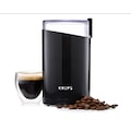 Krups Kaffeemühle »F20342«, 200 W, Schlagmesser, 75 g Bohnenbehälter, fein bis grob, 12-Tassen Fassungsvermögen, robuste Edelstahlklingen