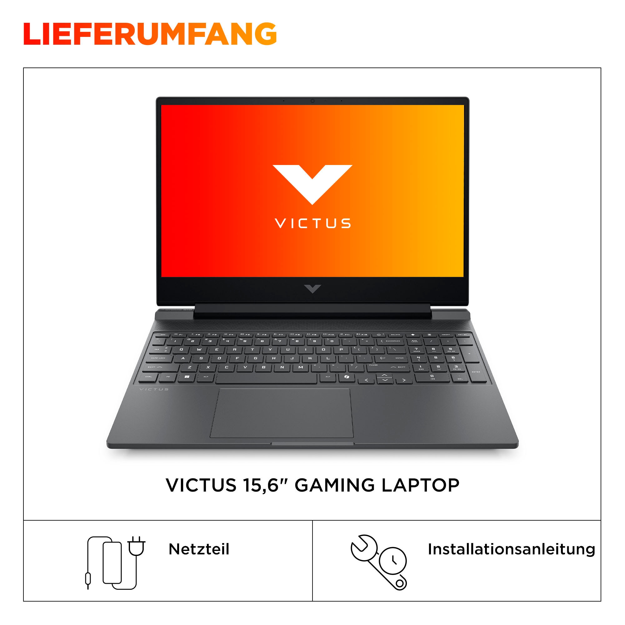 HP Gaming-Notebook »Victus 15-fb3073ng Silver«