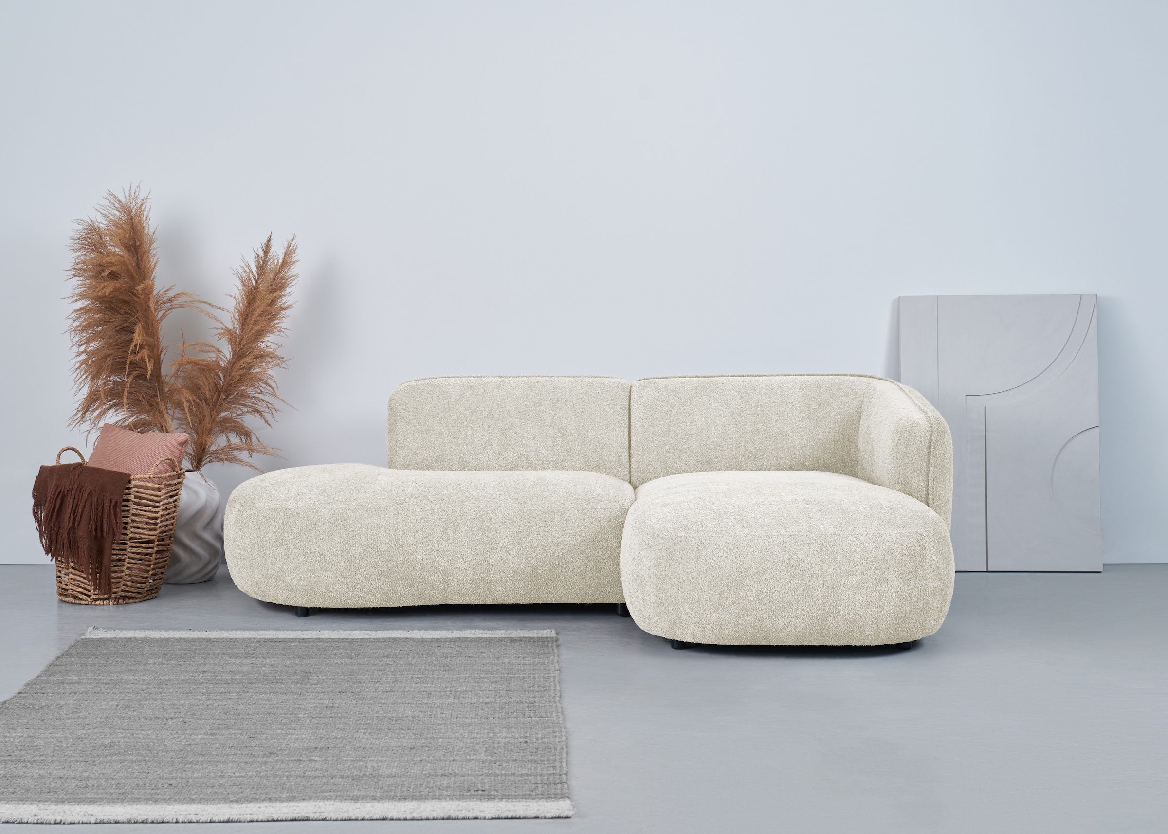 andas Ecksofa »Ostrup«, schlichtes modernes Design, in verschiedenen Farben günstig online kaufen