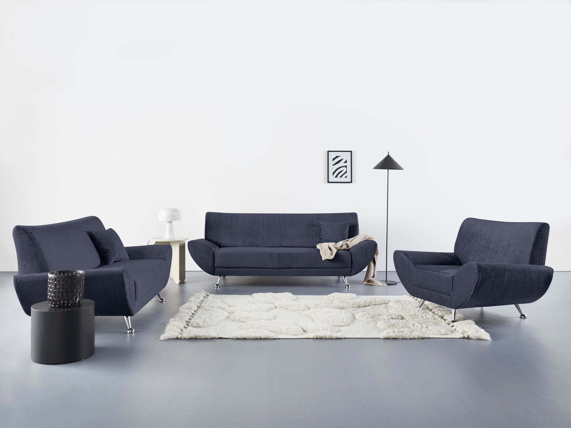 INOSIGN Polstergarnitur »Saltare elegant und komfortabel«, (3 tlg.) günstig online kaufen