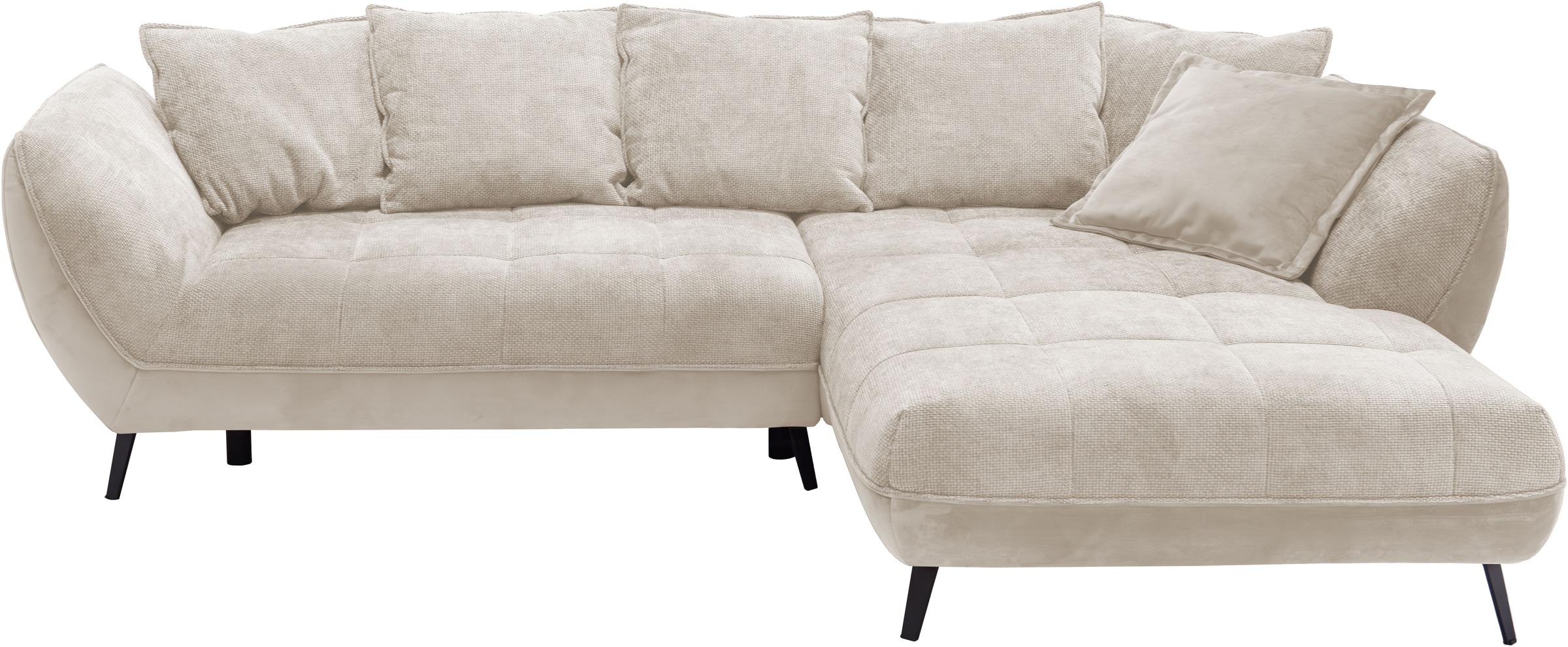 exxpo - sofa fashion Ecksofa »Midway mit einfacher Easy-Lift-Bettfunktion, günstig online kaufen