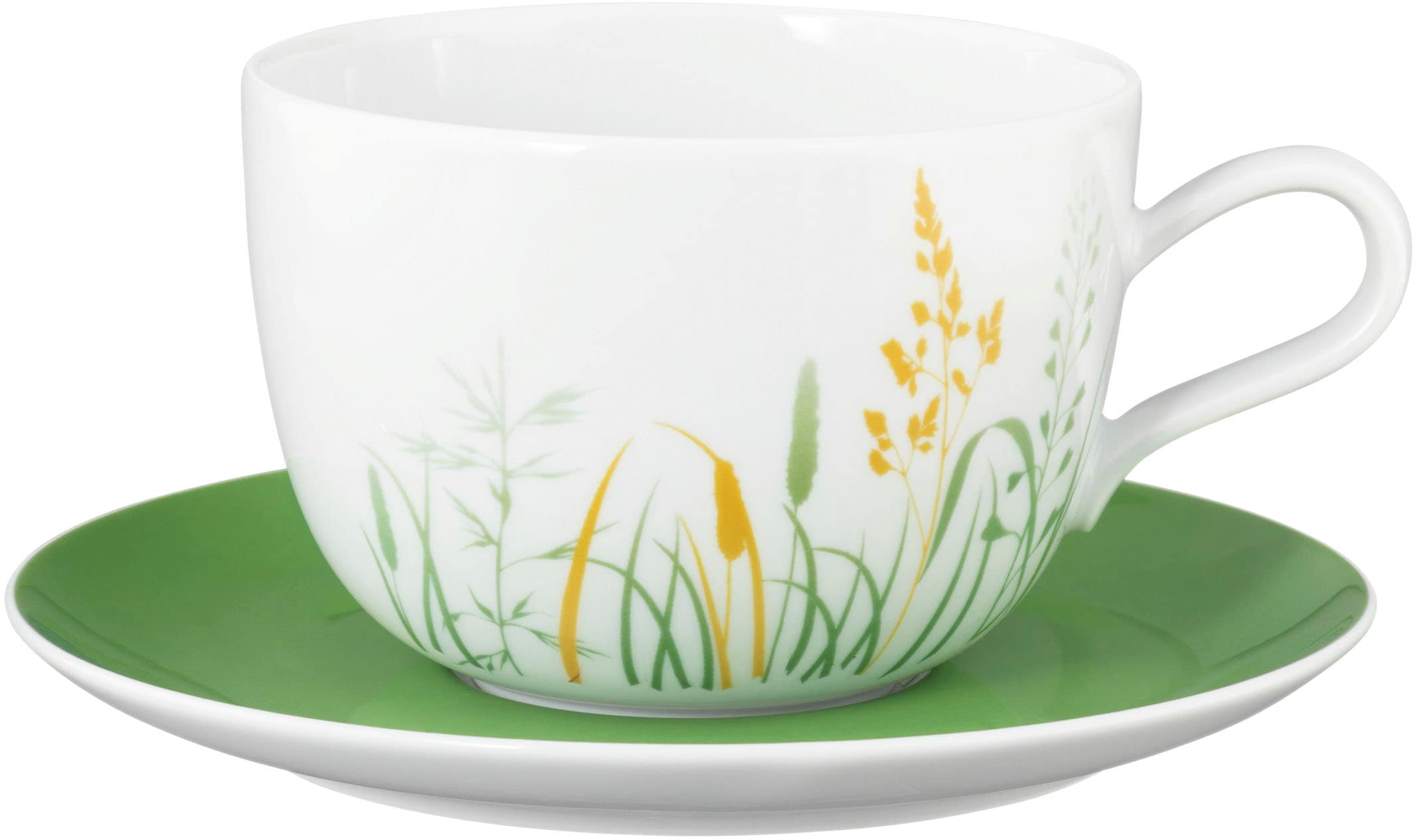 Seltmann Weiden Tasse »Liberty - Meadow Grasses green«, (1 tlg.), Milchkaffeeobertasse 0,38 l