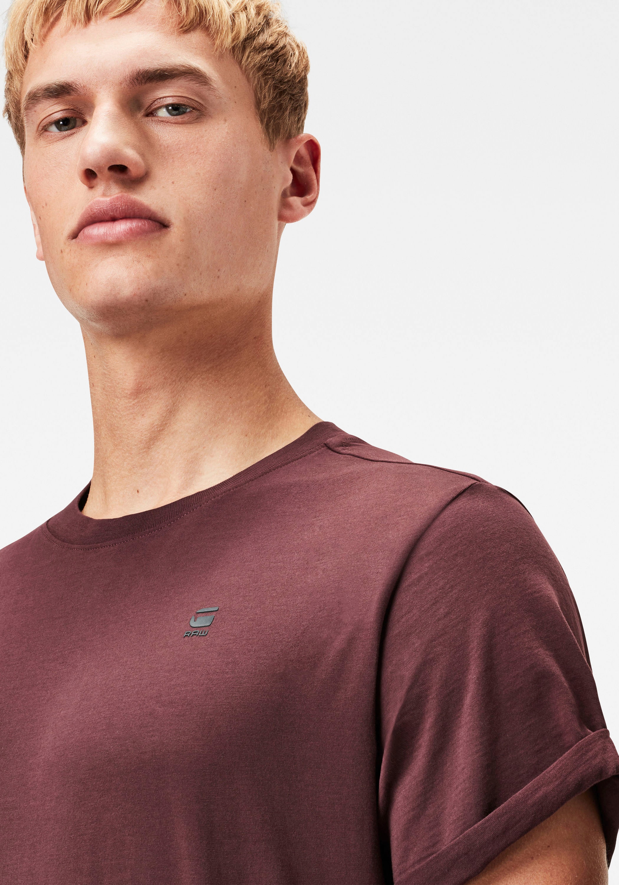 G-STAR T-Shirt »Lash« mit kleinem Logodetail