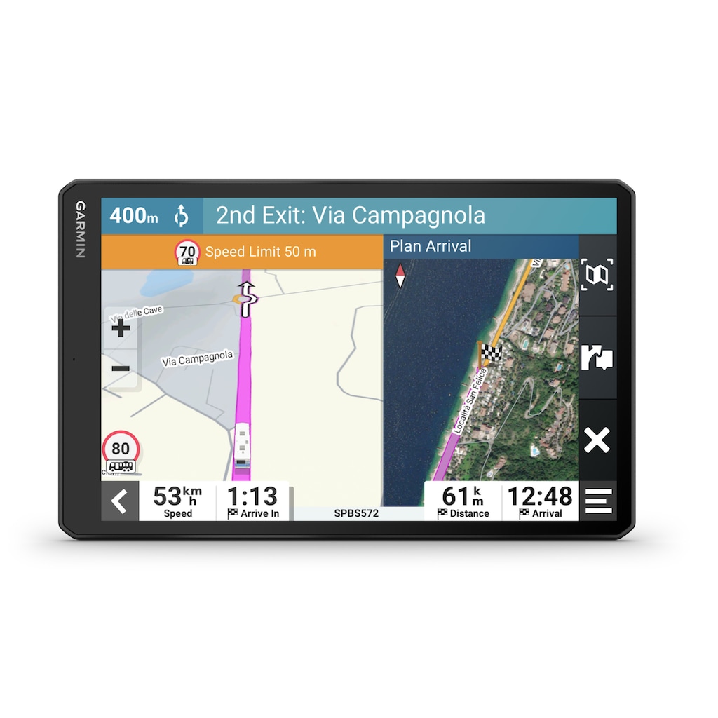Garmin Navigationsgerät »Camper 1095, EU, GPS«, (Europa (45 Länder) Karten-Updates)