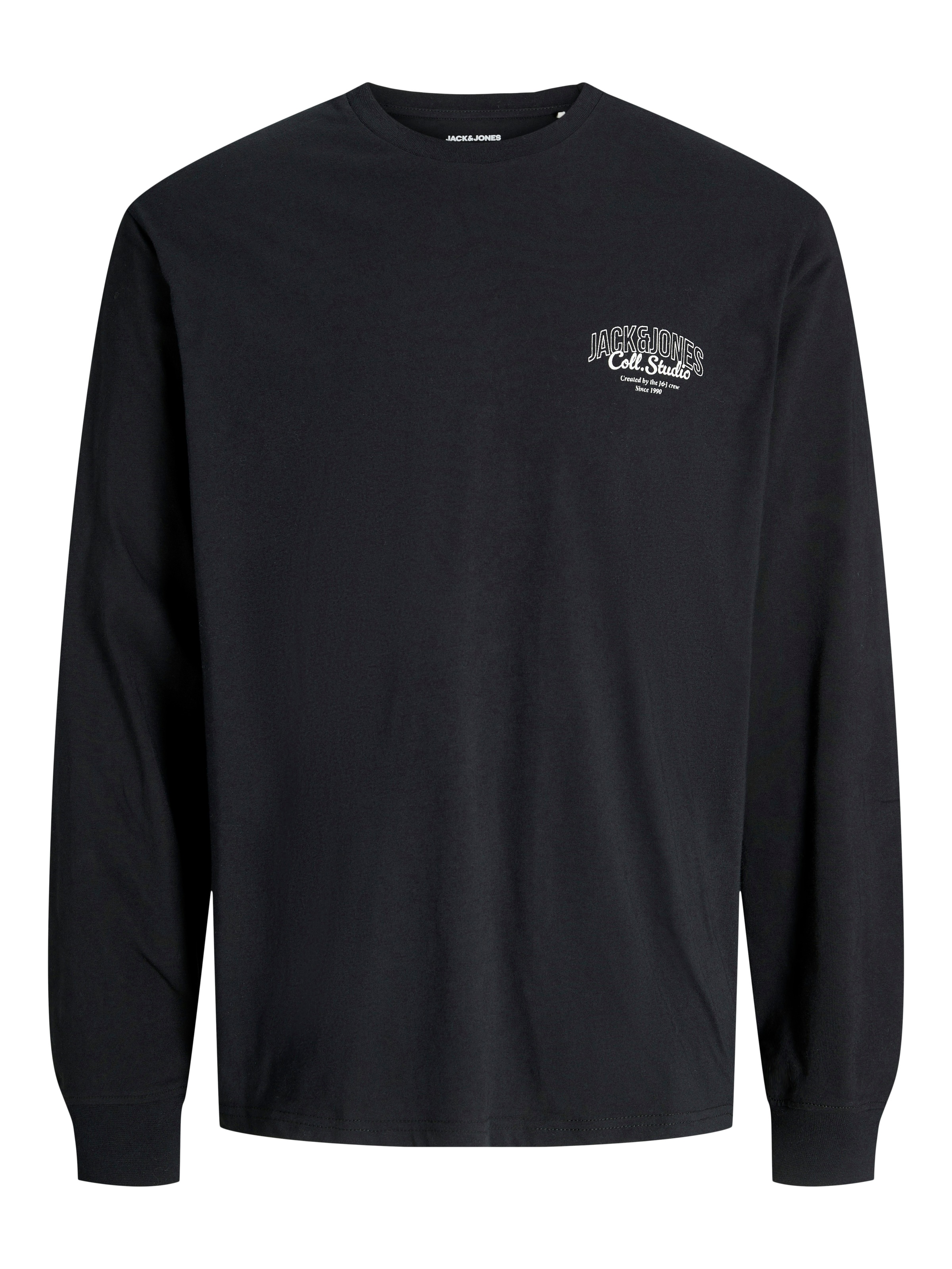 Jack & Jones Junior Langarmshirt »JJMAKOTO TEE LS CREW NECK 2PK JNR«, (Packung, 2 tlg.)