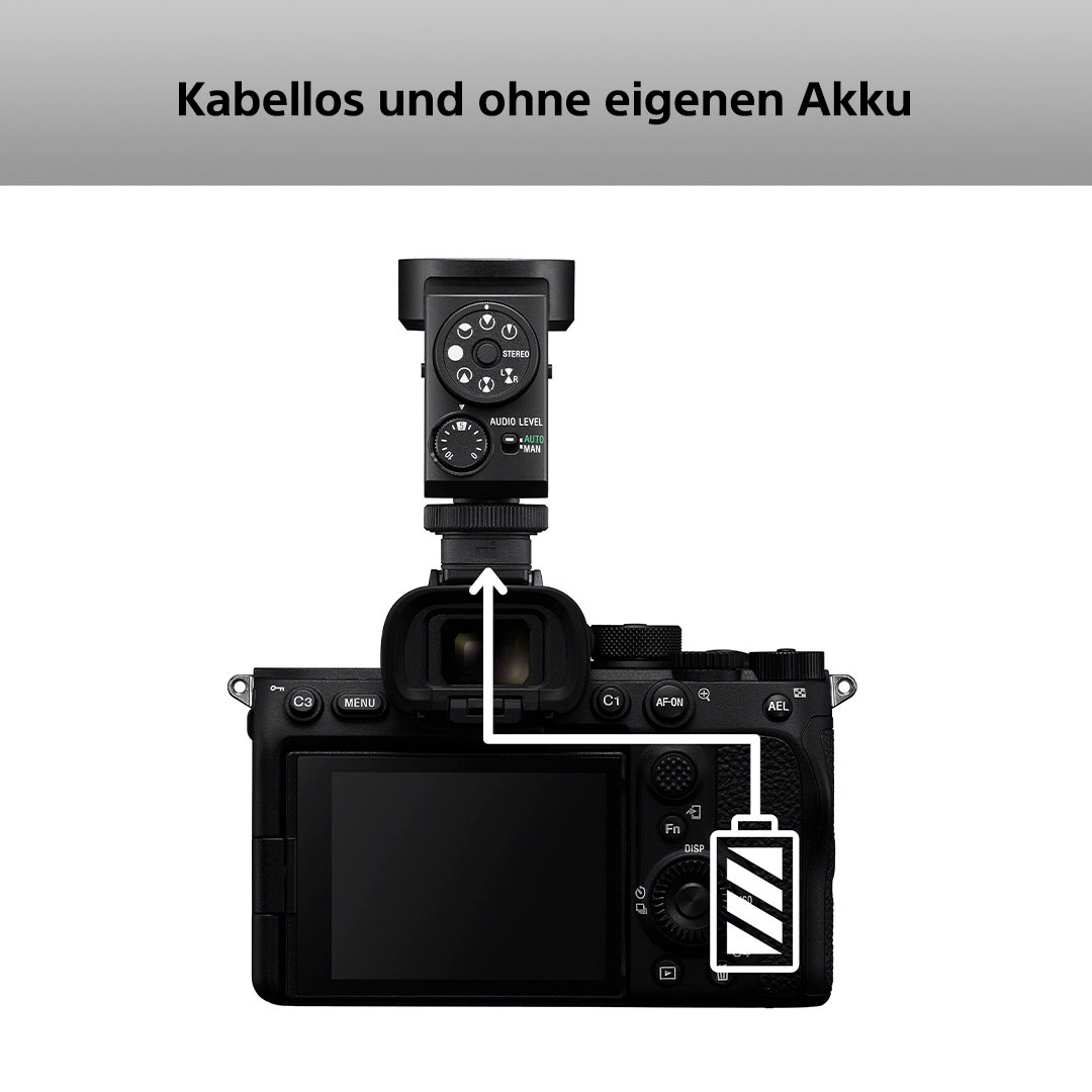 Sony Mikrofon »Shotgun ECM-M1«