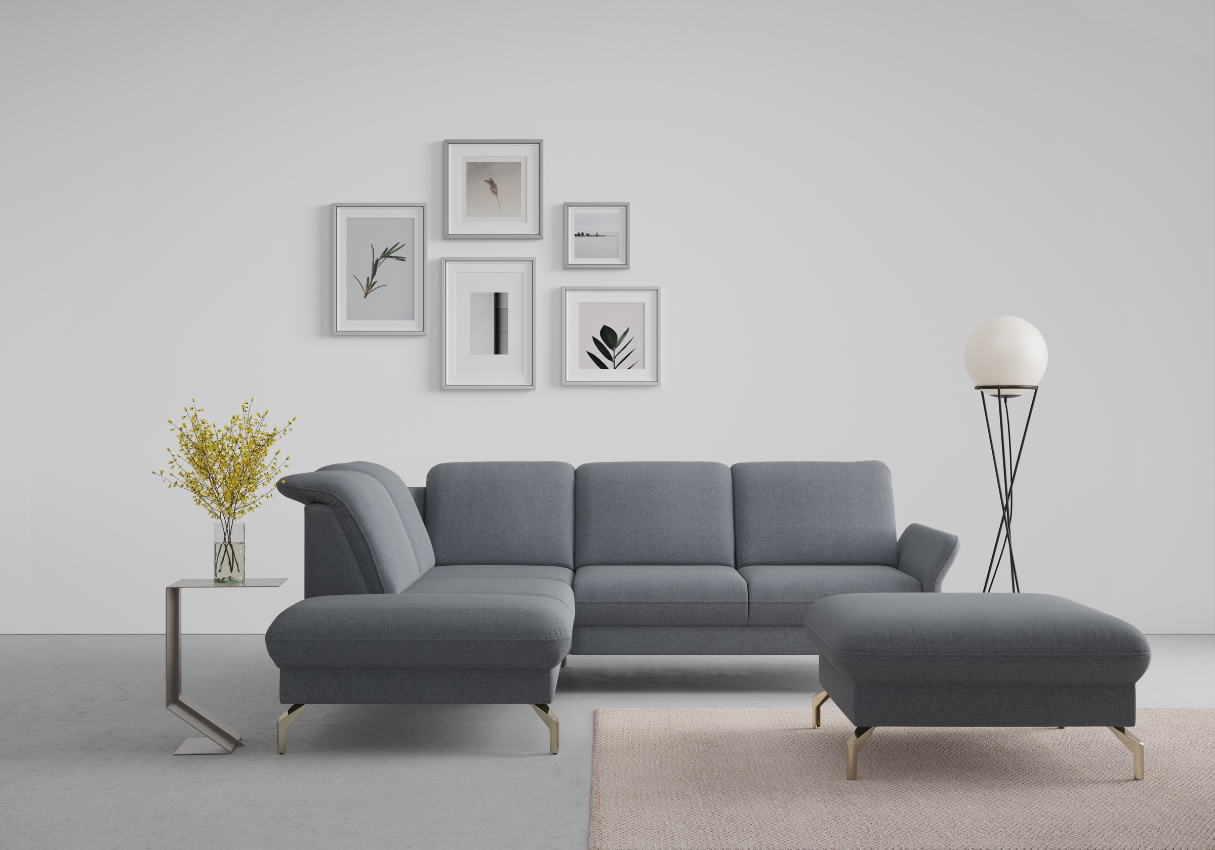 sit&more Ecksofa »Fashion L-Form«, wahlweise mit Kopfteilverstellung, Vorzi günstig online kaufen