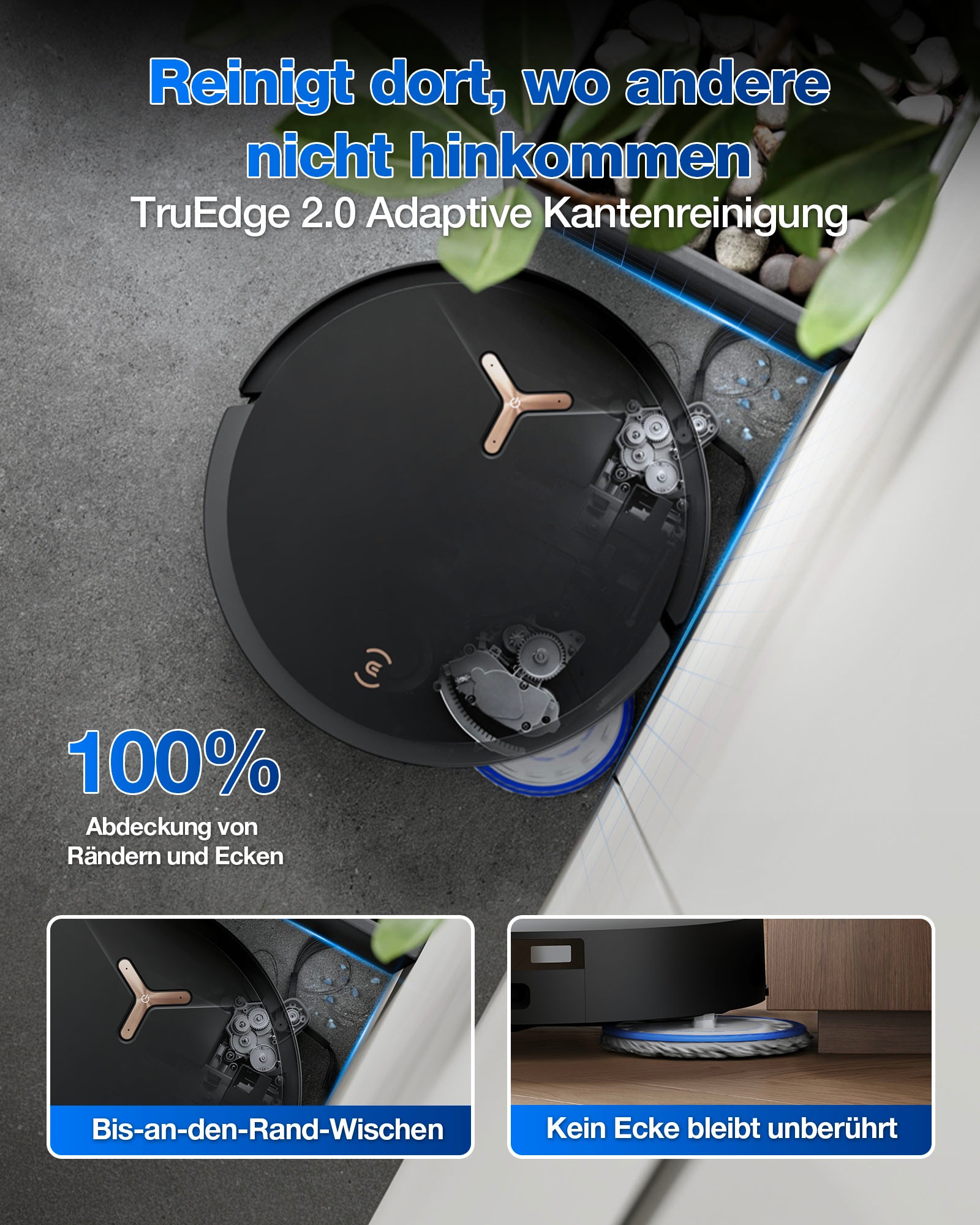 ECOVACS Nass-Trocken-Saugroboter »DEEBOT T50 MAX PRO OMNI Gen2«