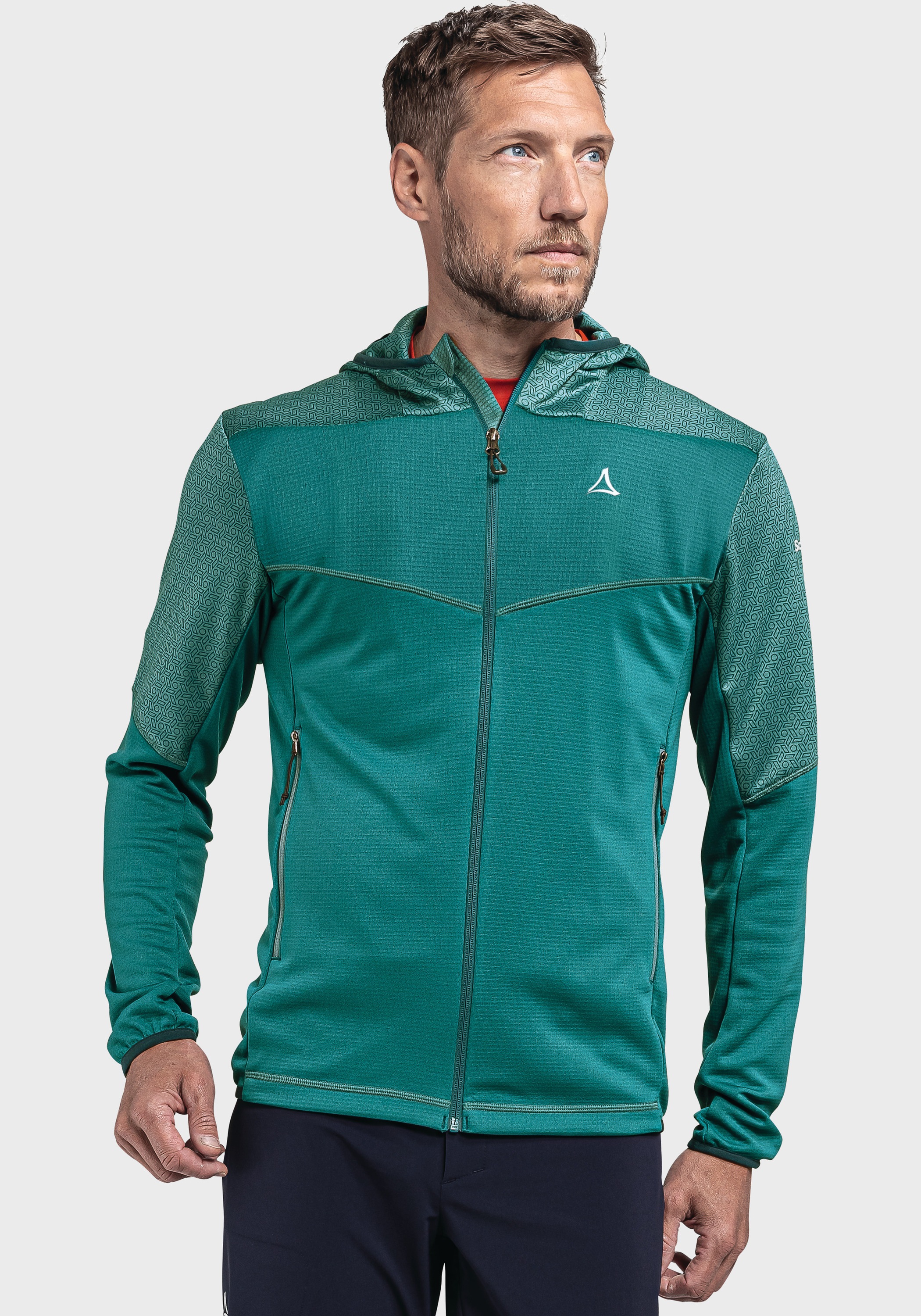 Schöffel Fleecejacke »Fleece Hoody Svardalen M«, mit Kapuze