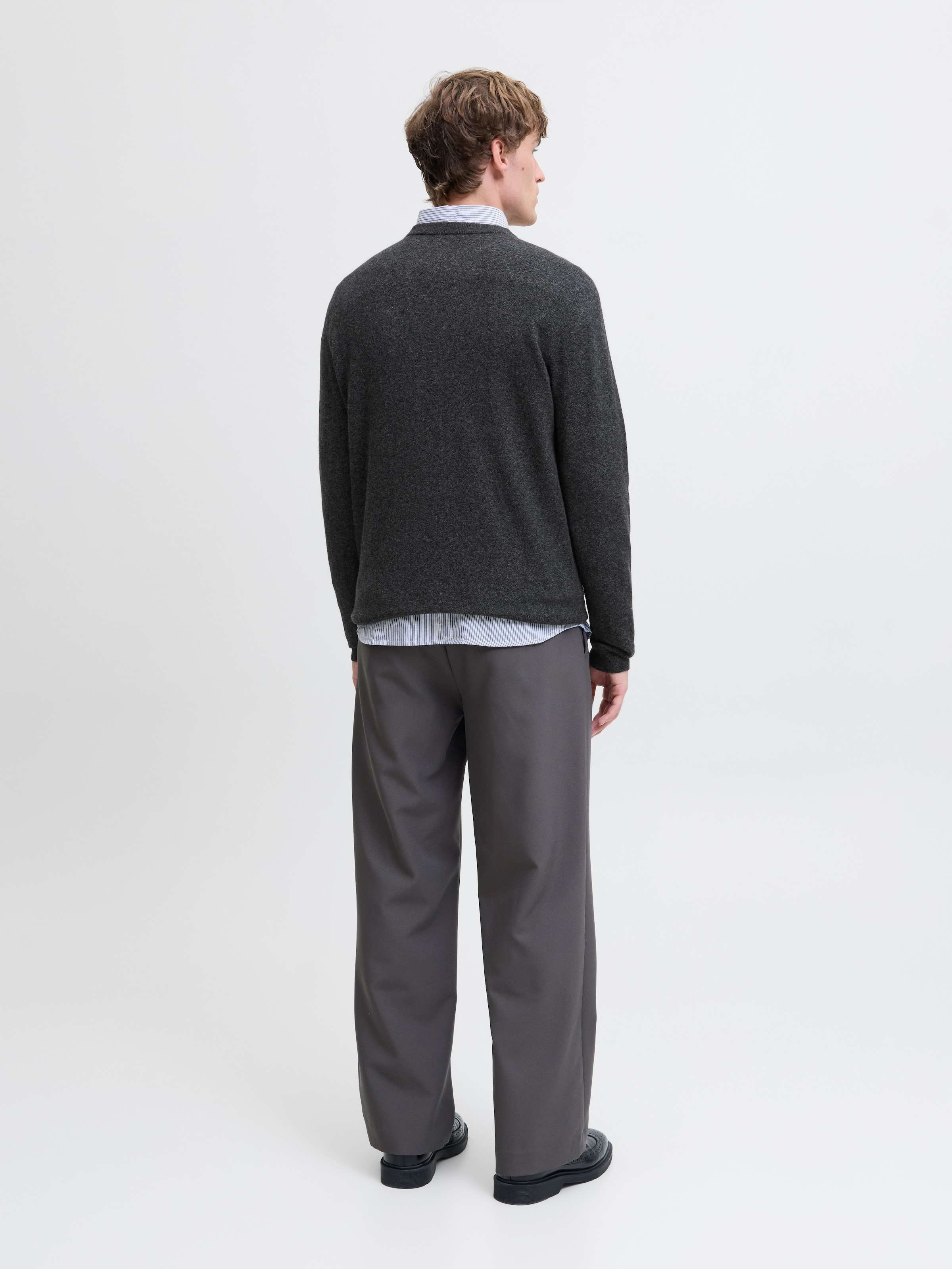 Jack & Jones Strickpullover »JJEPERFECT WOOL KNIT CREW NECK SN«