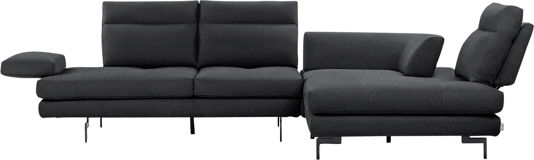CALIA ITALIA Ecksofa »Toby Wing, Komfortsofa mit Sitzkomfort der Extraklass günstig online kaufen