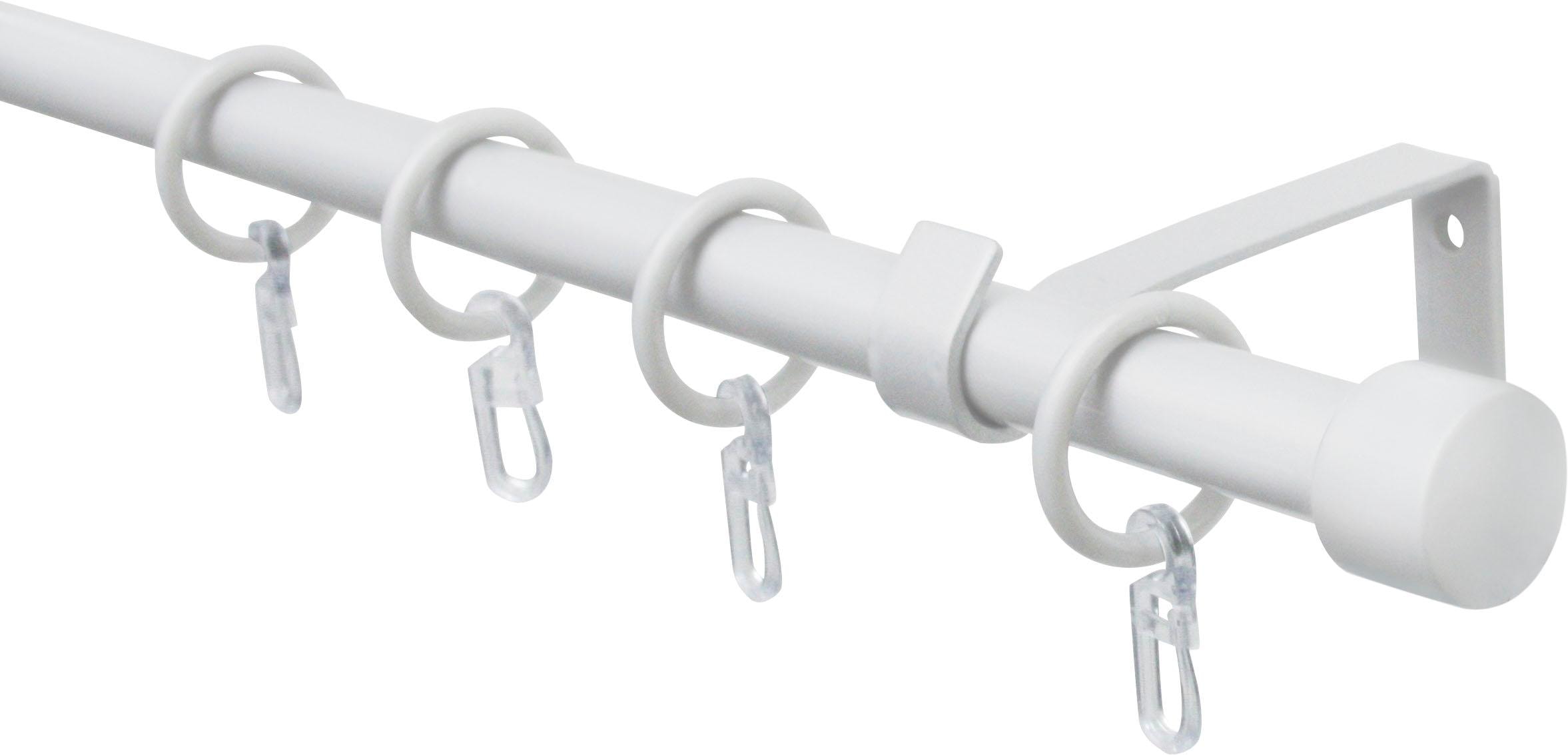 GARDINIA Gardinenstange »Set Metall« Ø 16 mm 1 läufig-läufig ausziehbar 1-L günstig online kaufen