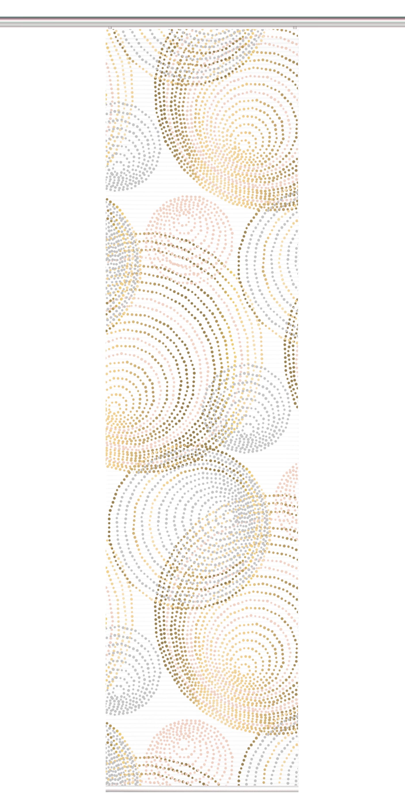 HOME in green Schiebegardine »SPIRO« Paneelwagen 1 Stk. tlg. DIGITALBEDRUCKT, BAMBUSOPTIK RECYCELT