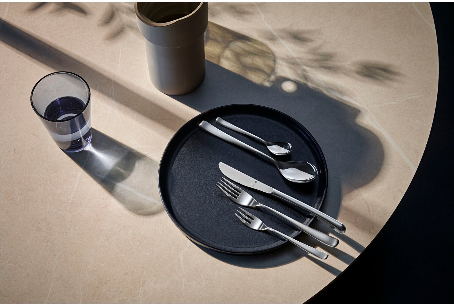 WMF Besteck-Set »Vision«, (Set, 30 tlg.), ergonomisch, Cromargan protect