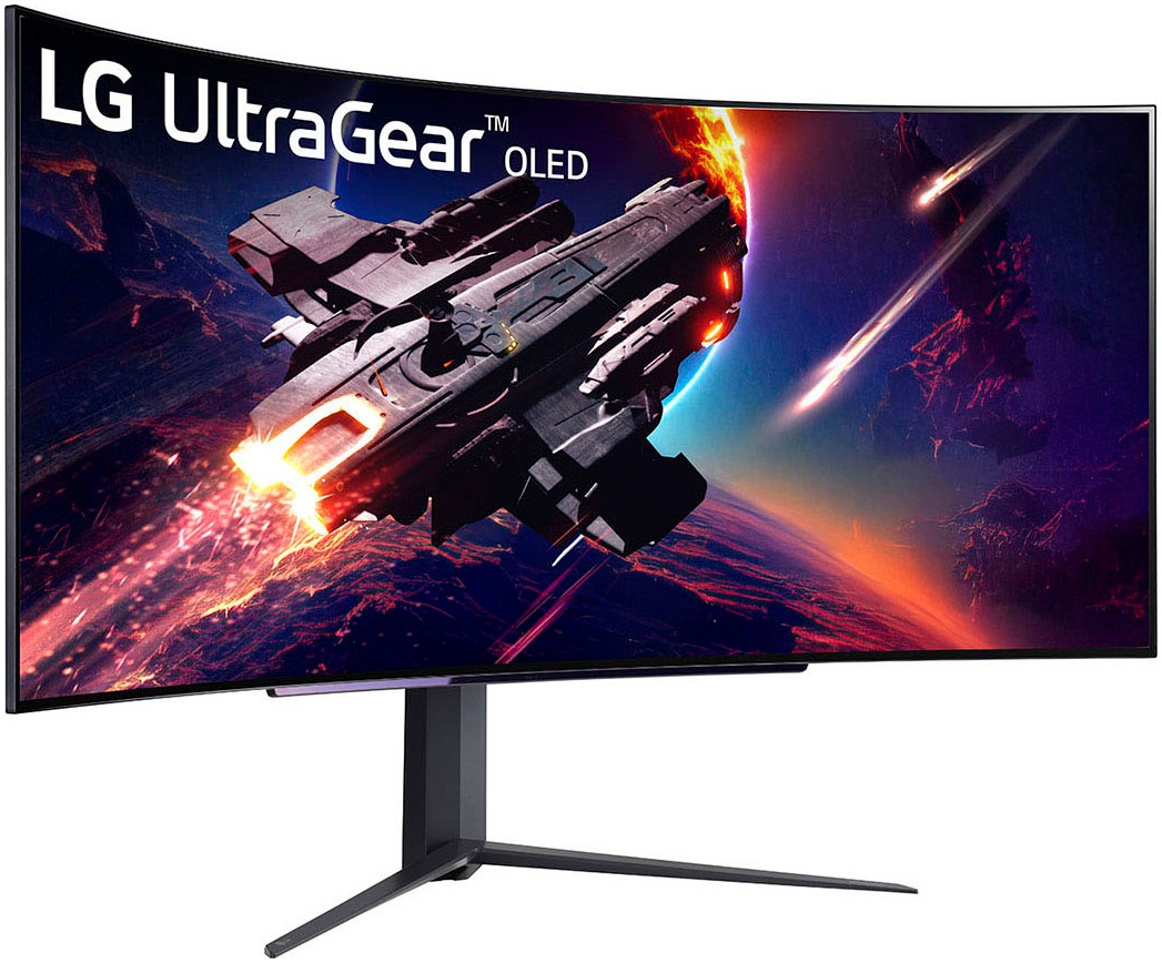 LG LED-Monitor »45GR95QE-B«, 113 cm/45 Zoll, 3440 x 1440 px, Wide Quad HD, 0,03 ms Reaktionszeit, 240 Hz