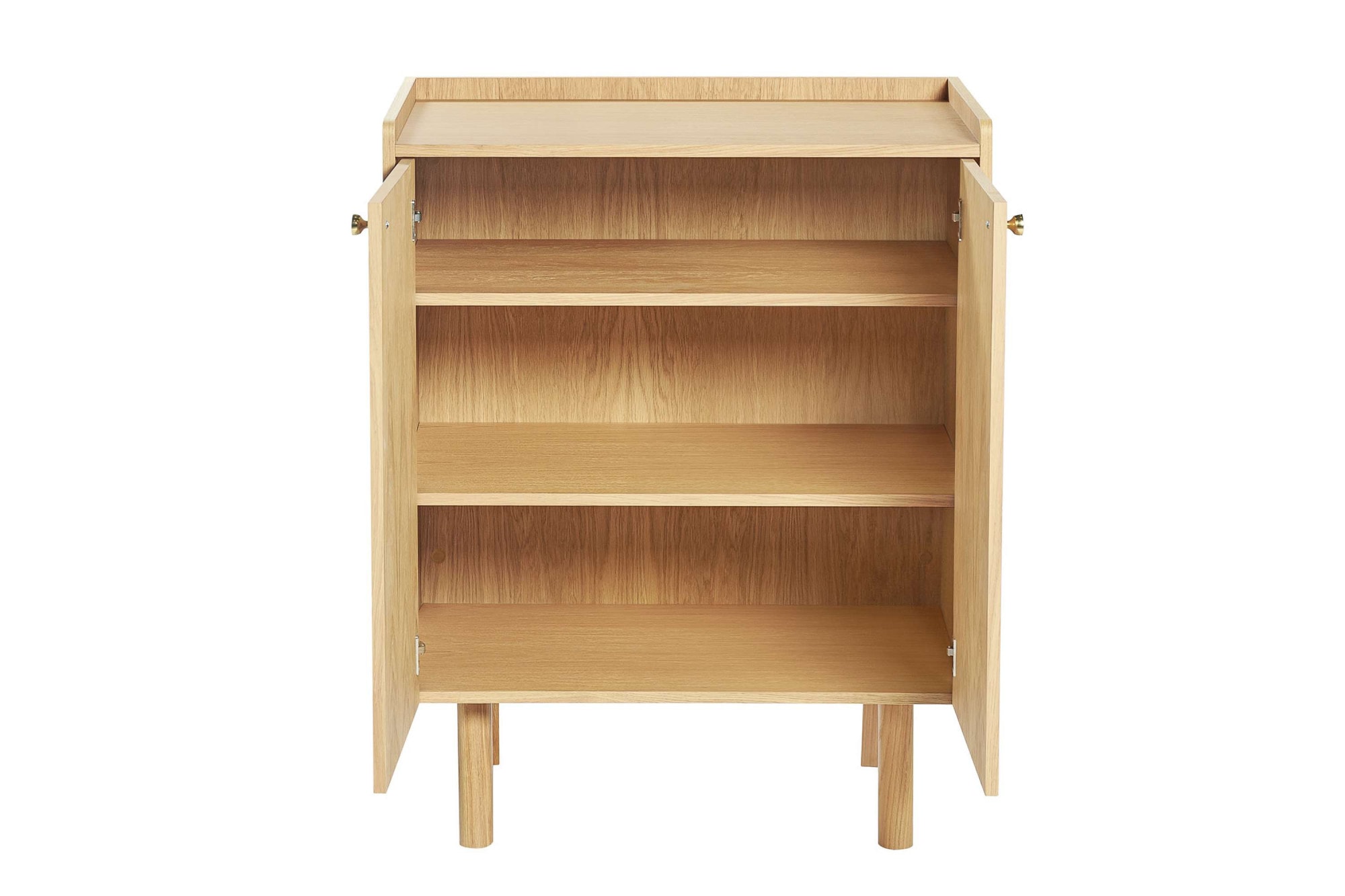 Woodman Kommode »Nice«, Breite 75 cm, 2-türig, mit Echtholzfurnier aus Eiche, FSC®