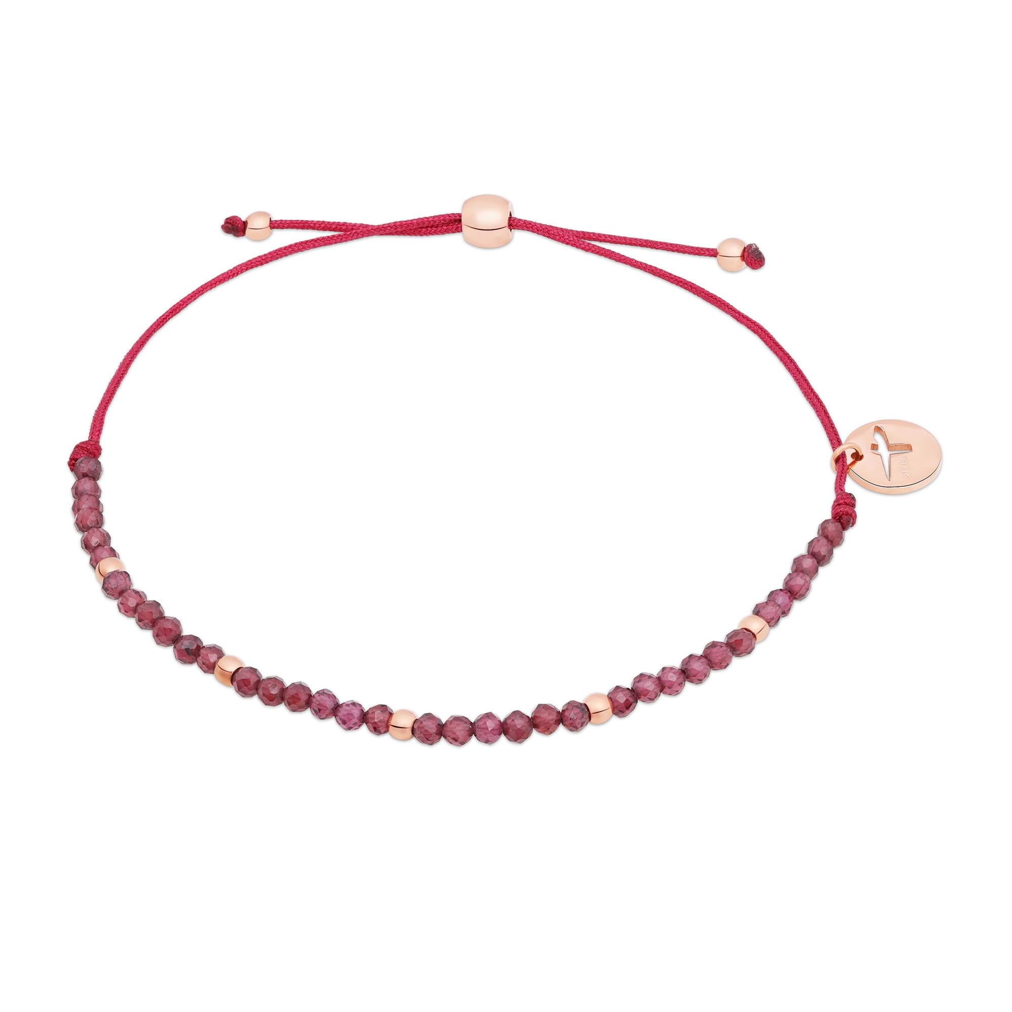 Tamaris Armband »Schmuck Geschenk Edelstahl Armkette« mit Sodalith oder Granat