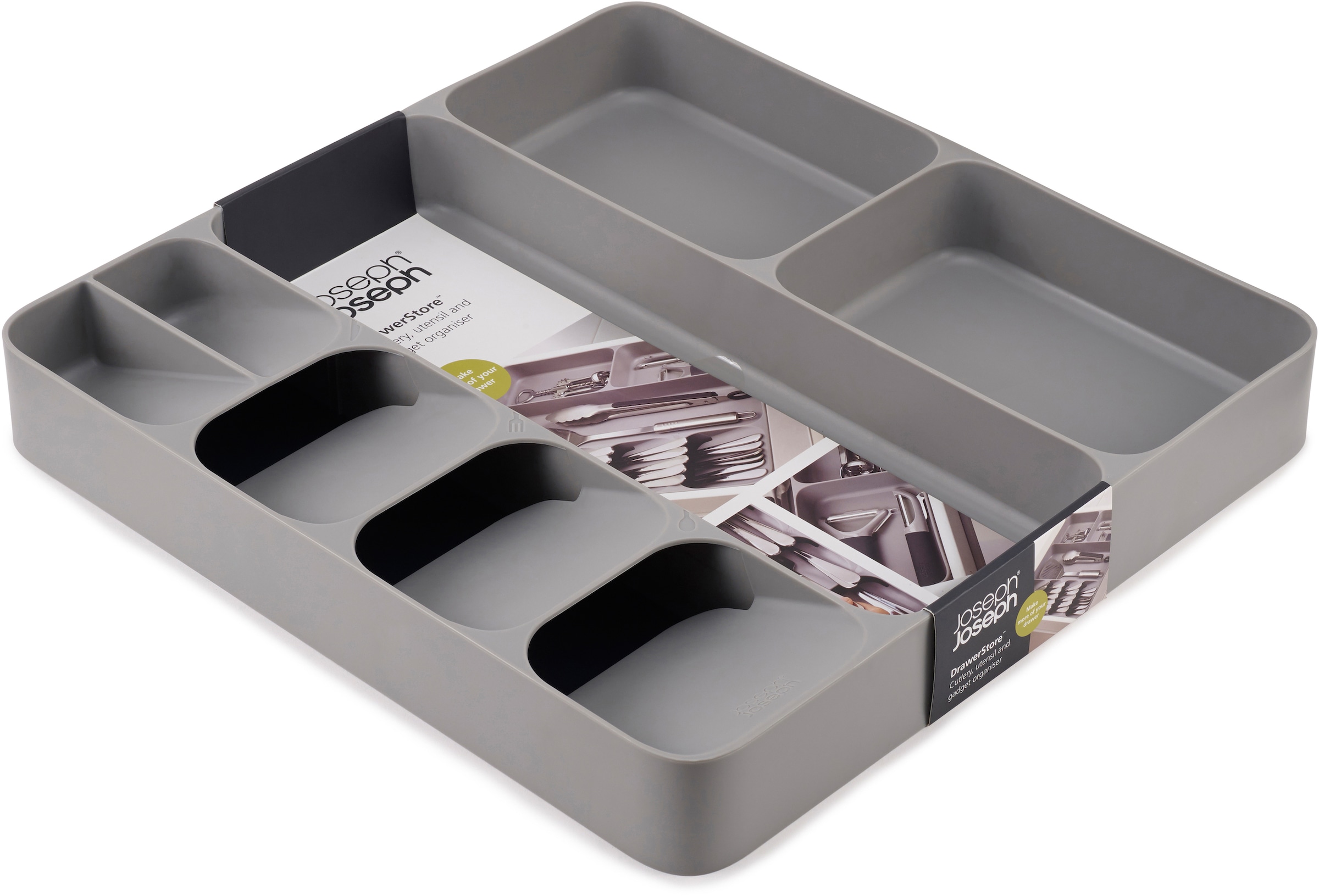 Joseph Joseph Besteckkasten »DrawerStore Organizer« Kunststoff, für Besteck, Küchenhelfer