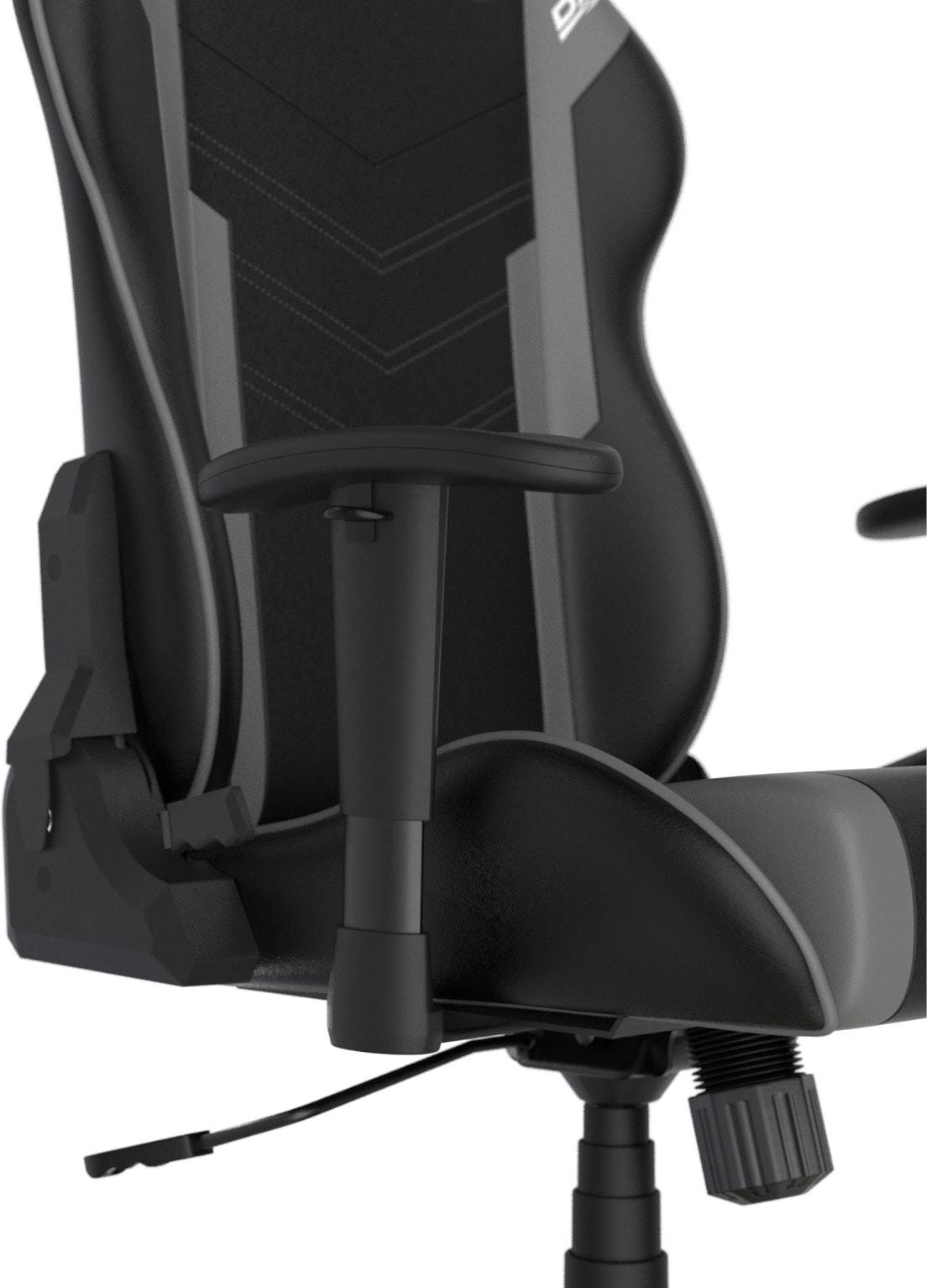 MCA furniture Gaming-Stuhl »DX Racer Prince Gamingchair«, (Set), 1 St., Kunstleder, Gaming,Racing,Design,Lordose,Kissen,Armlehne,drehbar,verstellbar
