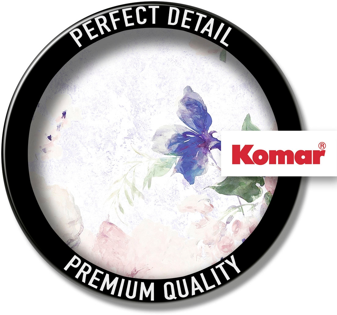 Komar Vliestapete »Digitaldruck Vlies - Poema - Größe 300 x 250 cm«, bedruckt, Wohnzimmer, Schlafzimmer