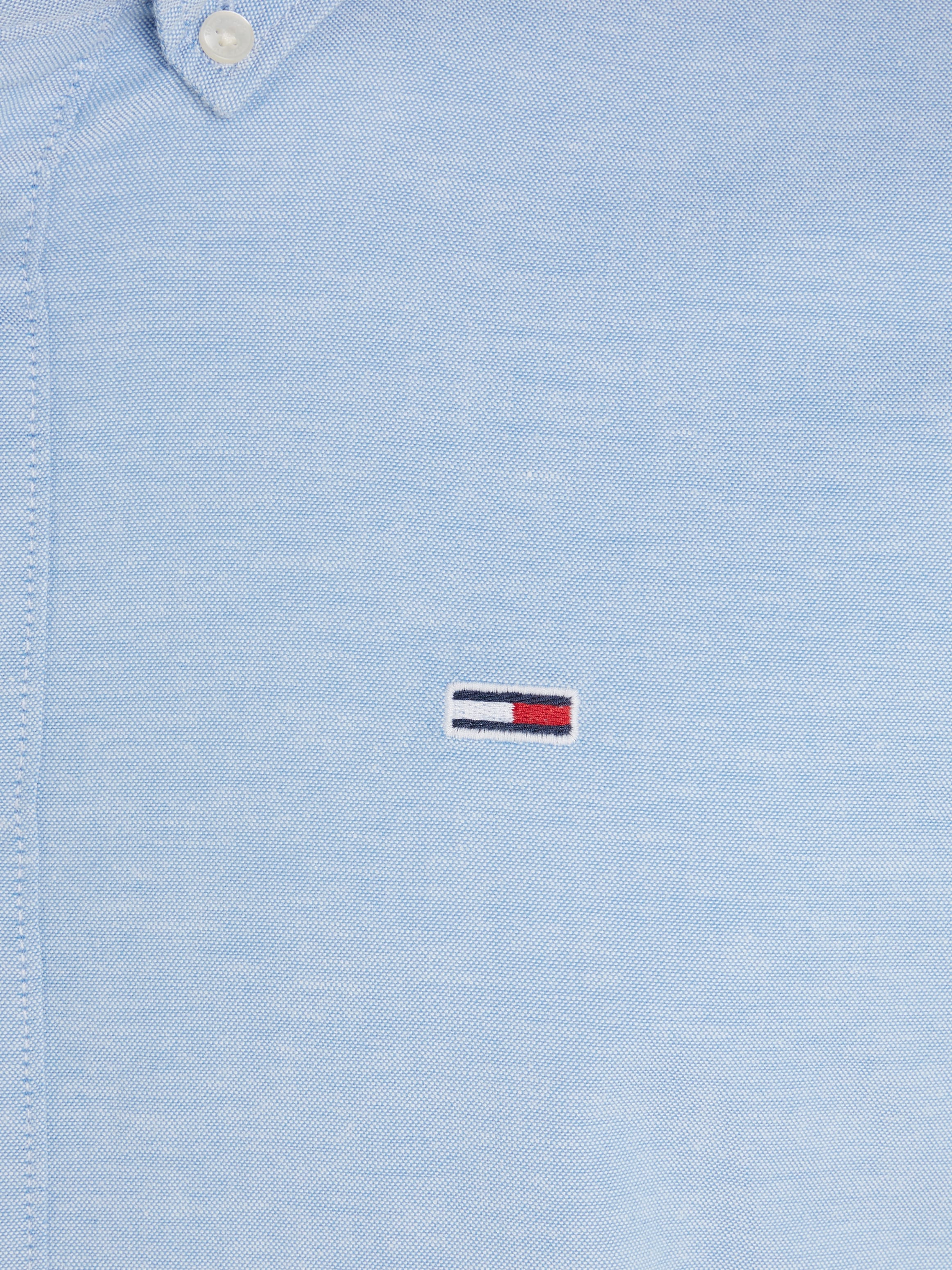 Tommy Jeans Langarmhemd »TJM SLIM STRETCH OXFORD SHIRT«, aus Bio-Baumwolle