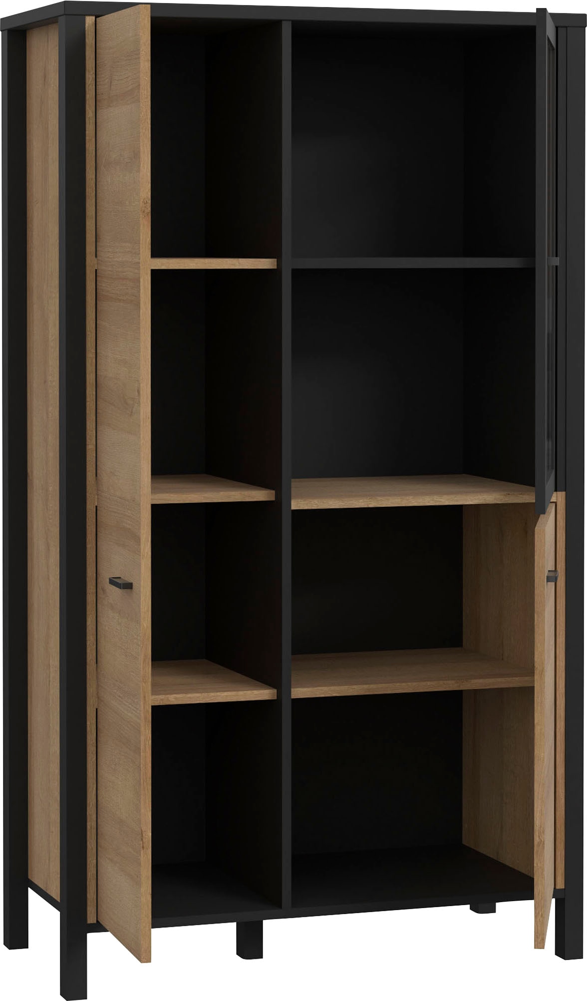 FORTE Vitrine »High Rock«, Höhe ca. 152 cm