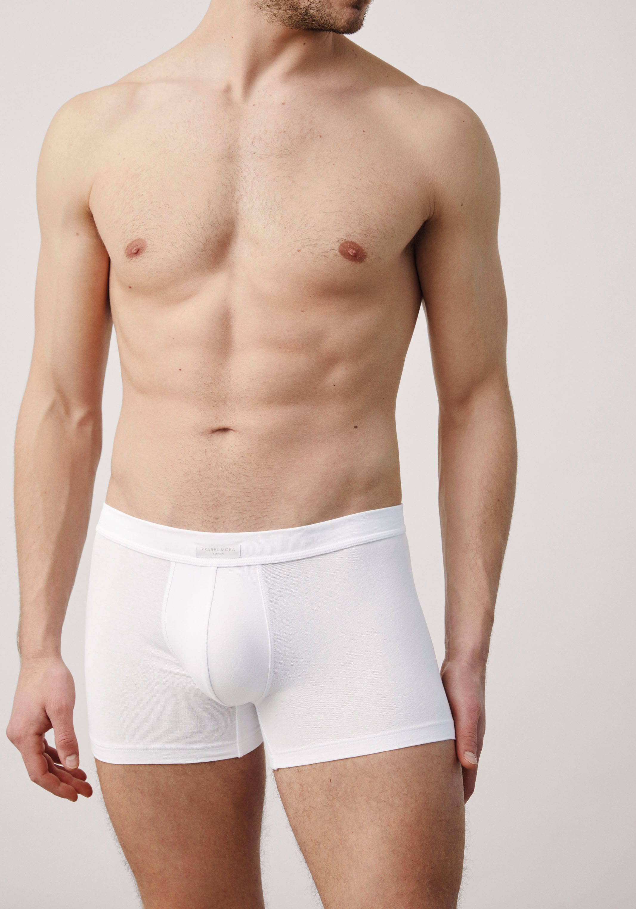 YSABEL MORA Boxershorts »BASIC COLLECTION COTTON«, (3er Pack), mit perfektem Material und Passform für jeden Mann