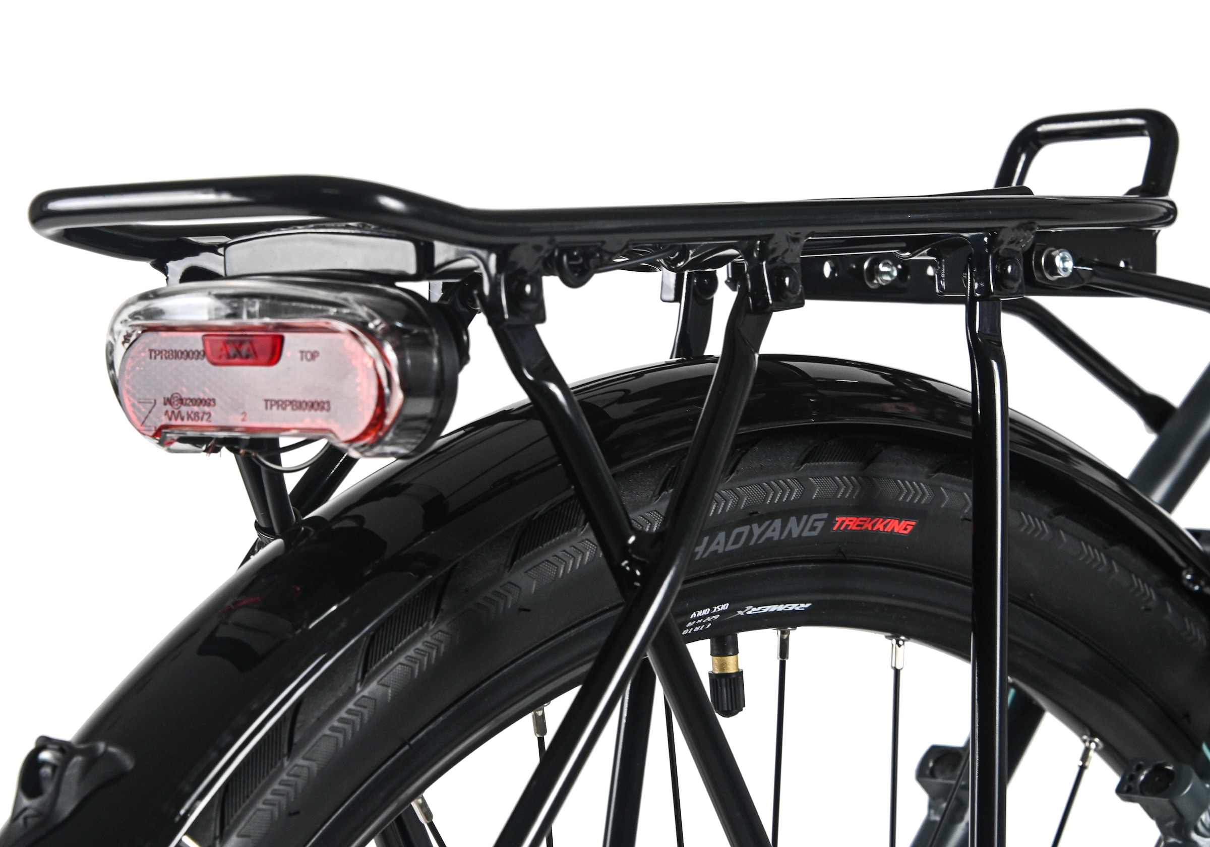 Dacapo Trekkingrad »Firenze 300 Schwarz 24 Gänge RH 53 cm« 24 Gang Shimano Acera Schaltwerk Kettenschaltung