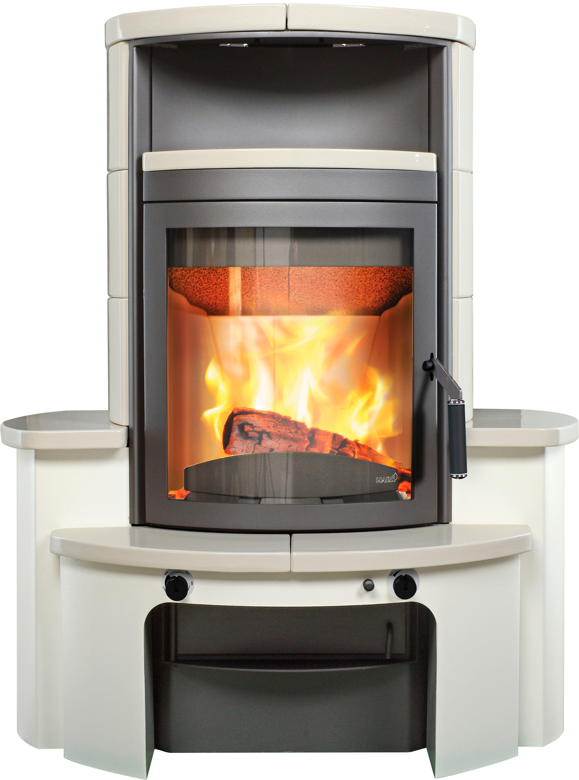 HARK Kaminofen »Avenso GT ECOplus 8 KW«, creme-weiss