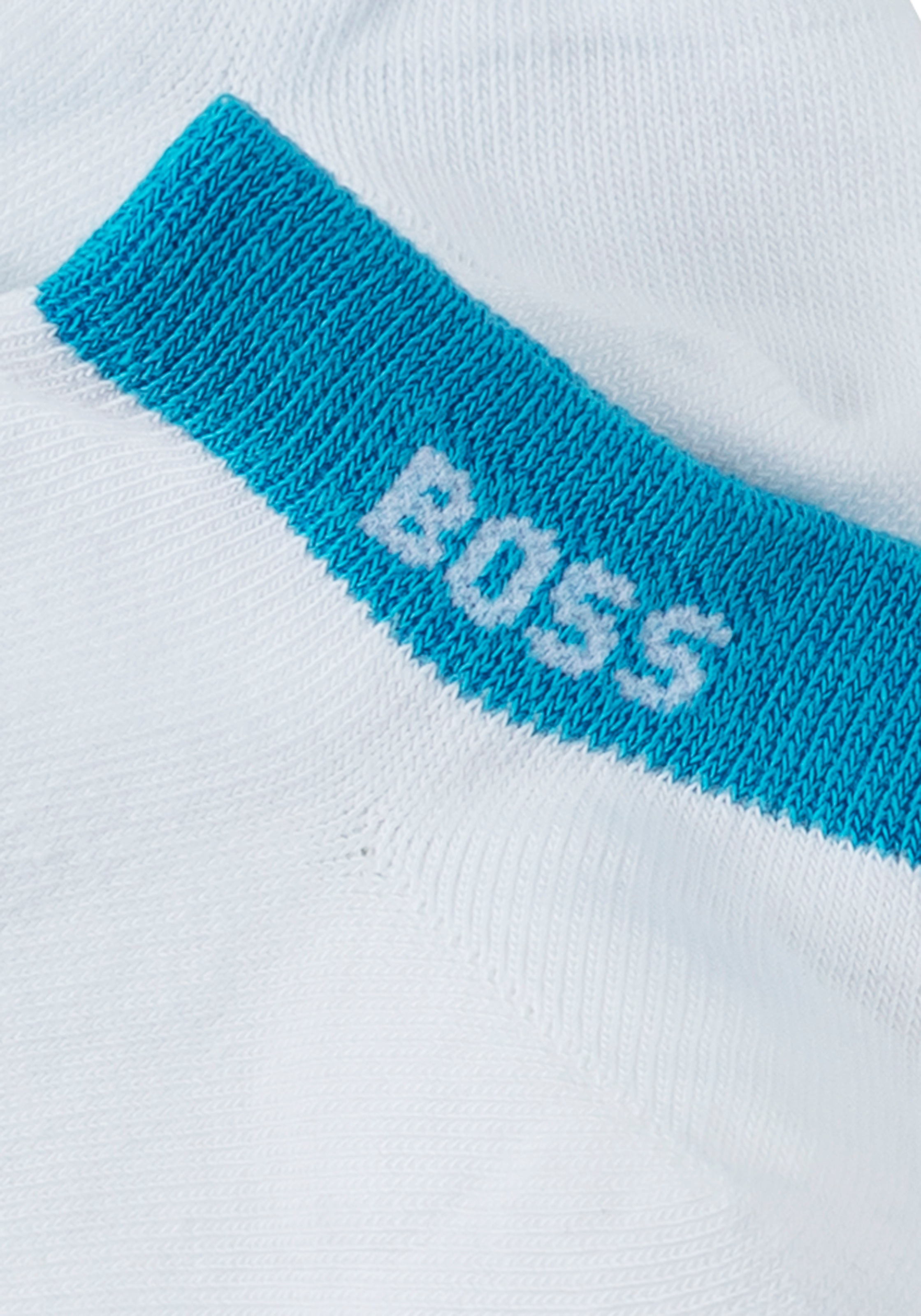 BOSS Socken »5P AS Rainbow CC«, (Packung, 5 Paar), mit Markenlogo