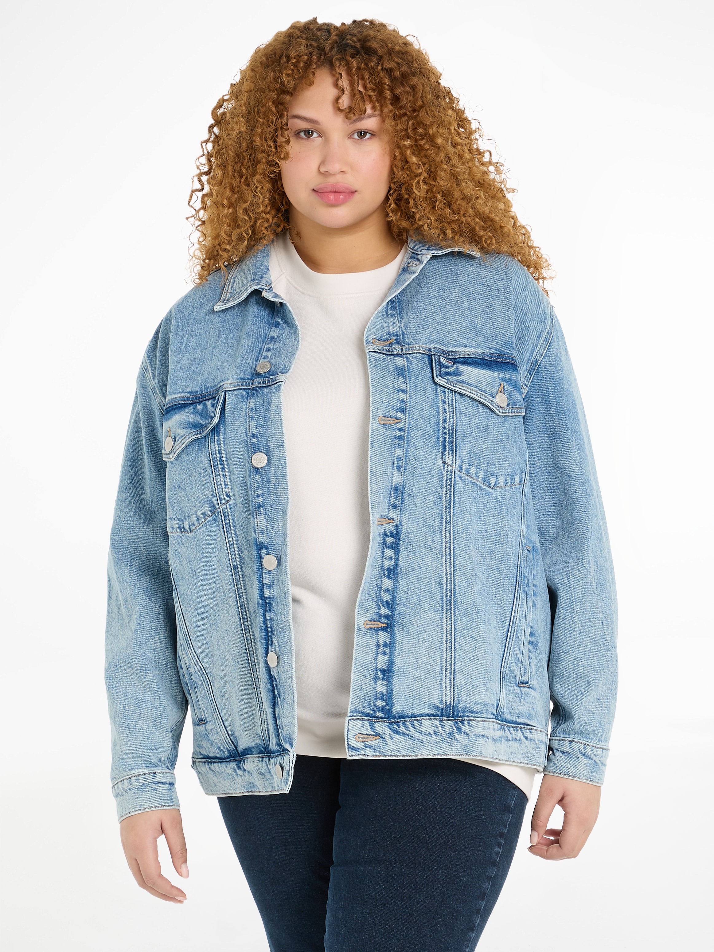 Jeansjacke »CRV OVR TRUCKER JACKET CG4114«, Große Größen